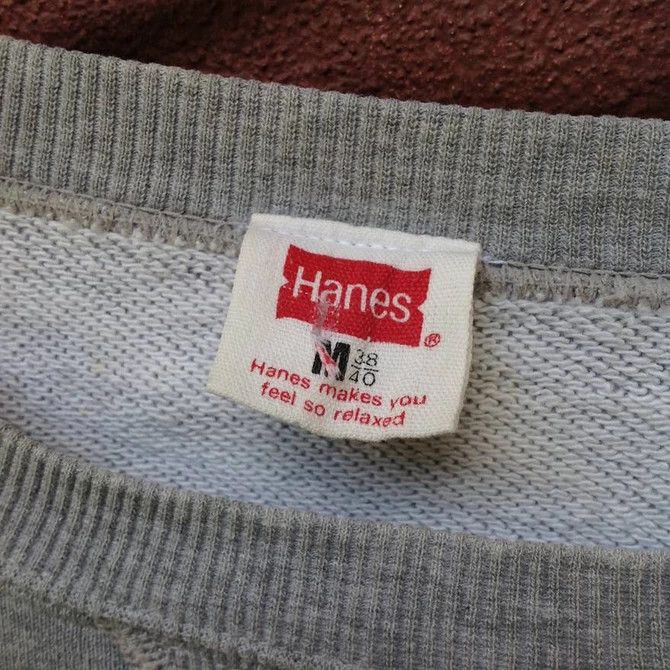 Hanes HANES BIG LOGO CLASSIC 90s SWEATSHIRTS Size US M / EU 48-50 / 2 - 4 Thumbnail