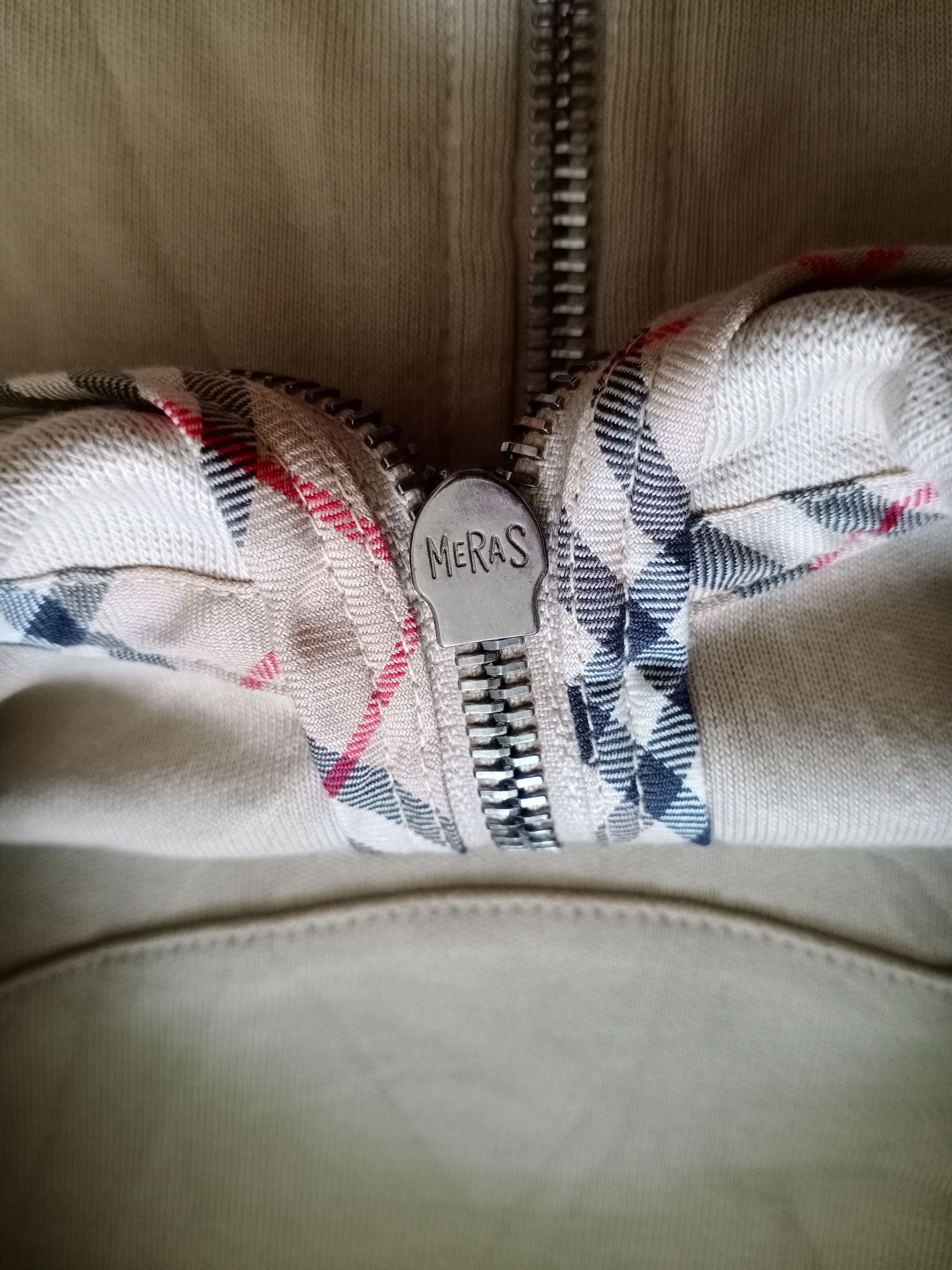 Burberry × Burberry Prorsum × Designer Burberry London 1/4 Zip Cotton Beige Nova Check Halfzip Tee Size US XL / EU 56 / 4 - 6 Thumbnail