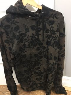 Supreme Supreme Bleached Lace hoodie Black | Grailed