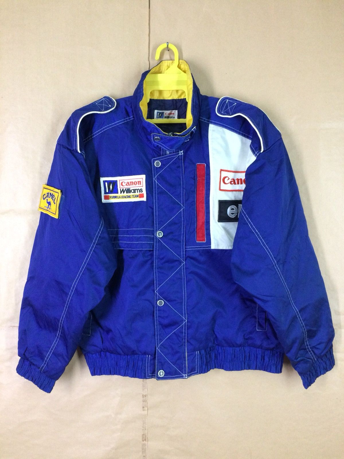Canon VINTAGE CANON WILLIAMS FORMULA 1 RACING TEAM JACKET | Grailed