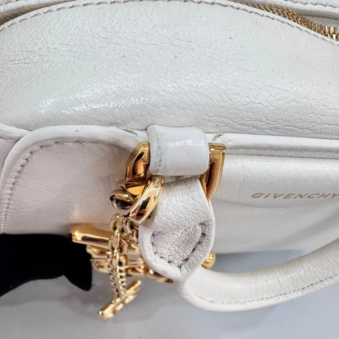 Givenchy GIVENCHY Antigona micro white cowhide leather handbag Size ONE SIZE - 11 Thumbnail
