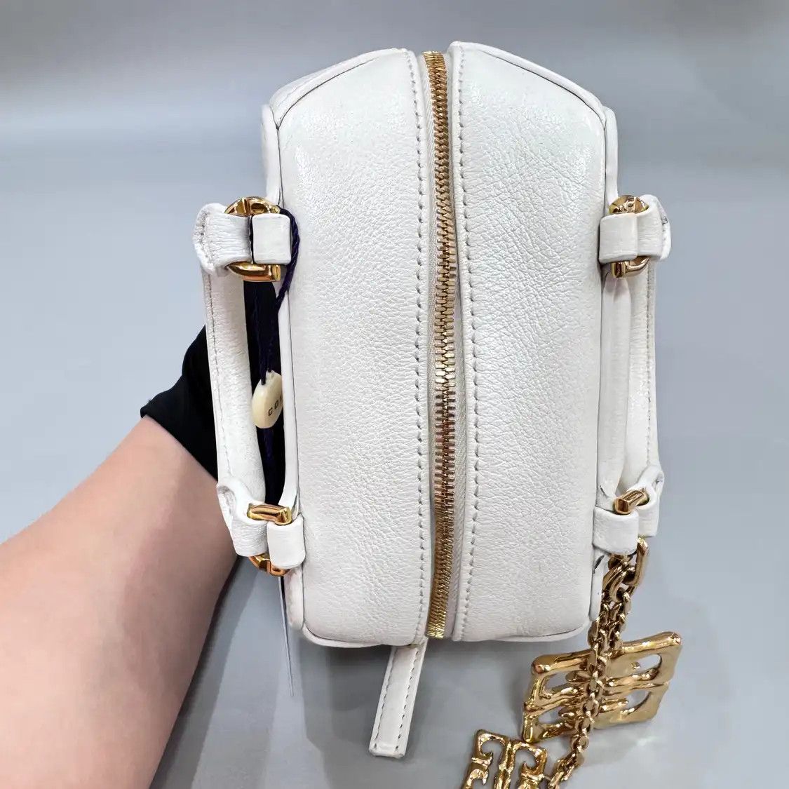 Givenchy GIVENCHY Antigona micro white cowhide leather handbag Size ONE SIZE - 8 Thumbnail