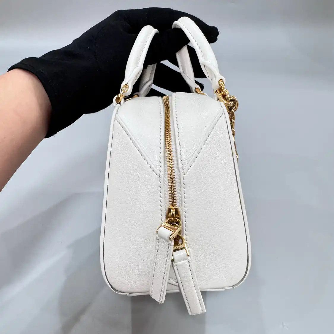 Givenchy GIVENCHY Antigona micro white cowhide leather handbag Size ONE SIZE - 13 Thumbnail