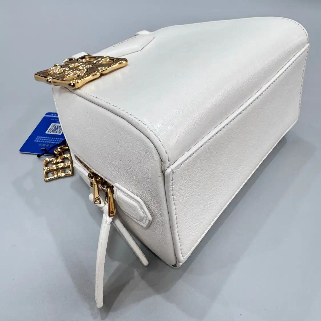 Givenchy GIVENCHY Antigona micro white cowhide leather handbag Size ONE SIZE - 2 Thumbnail