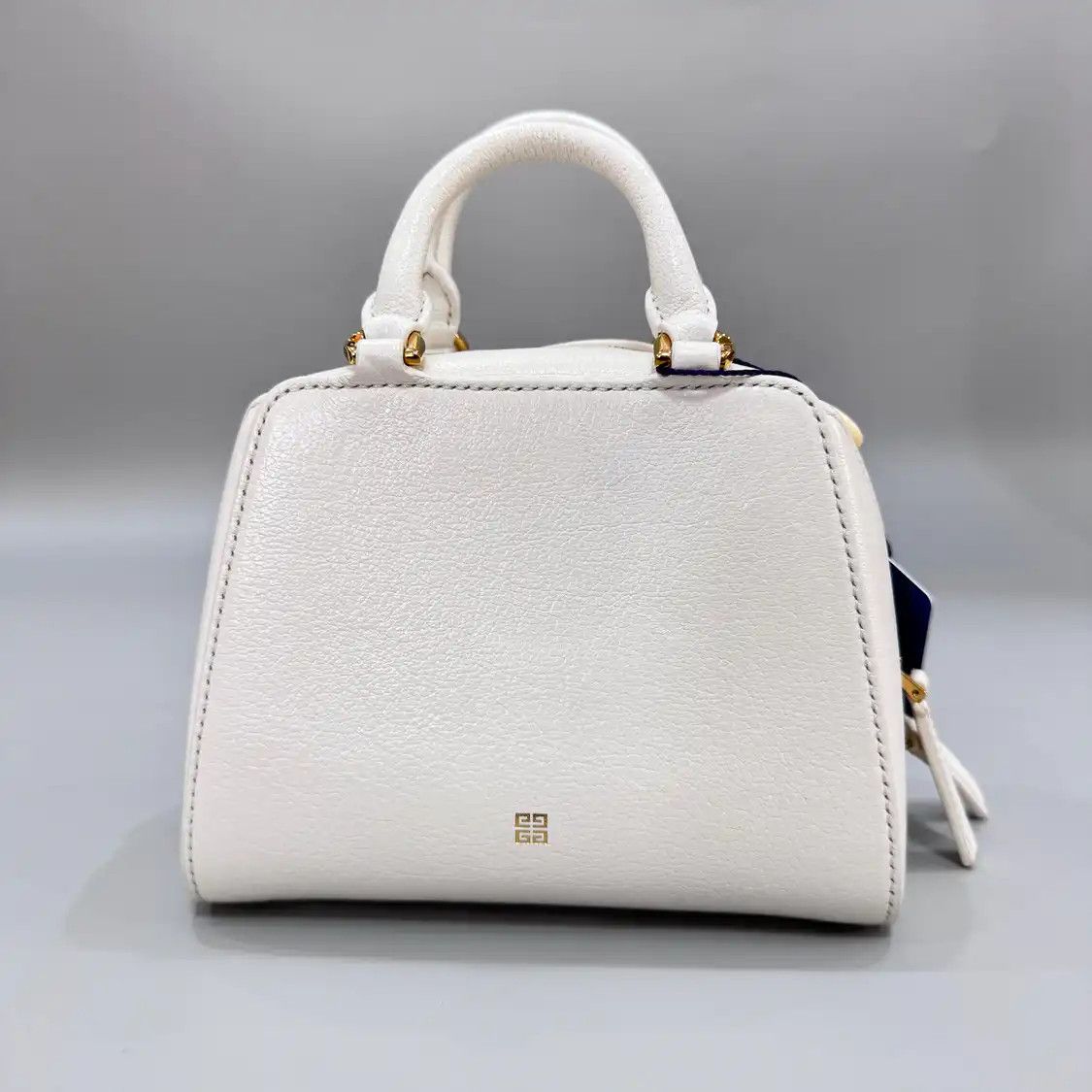 Givenchy GIVENCHY Antigona micro white cowhide leather handbag Size ONE SIZE - 4 Thumbnail