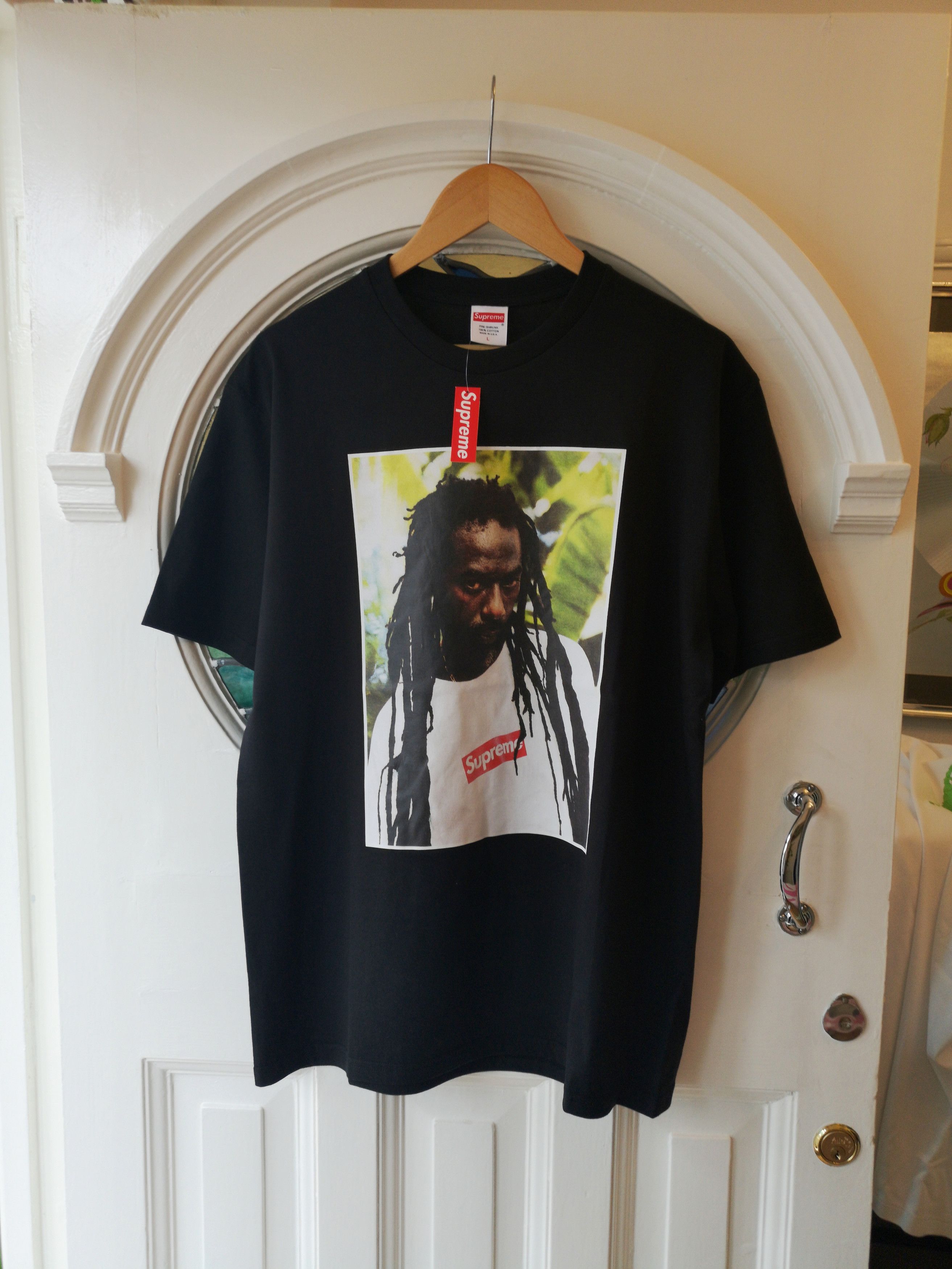 Supreme Supreme Buju Banton Tee (Black) Large | Grailed