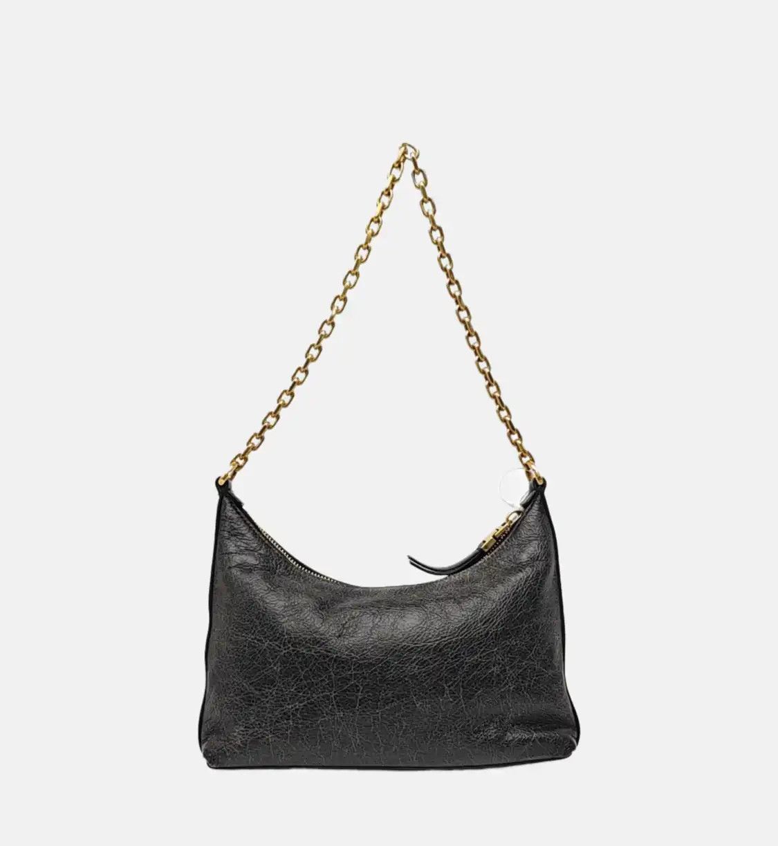 Givenchy GIVENCHY Voyou black cowhide leather handbag gold hardware Size ONE SIZE - 5 Thumbnail