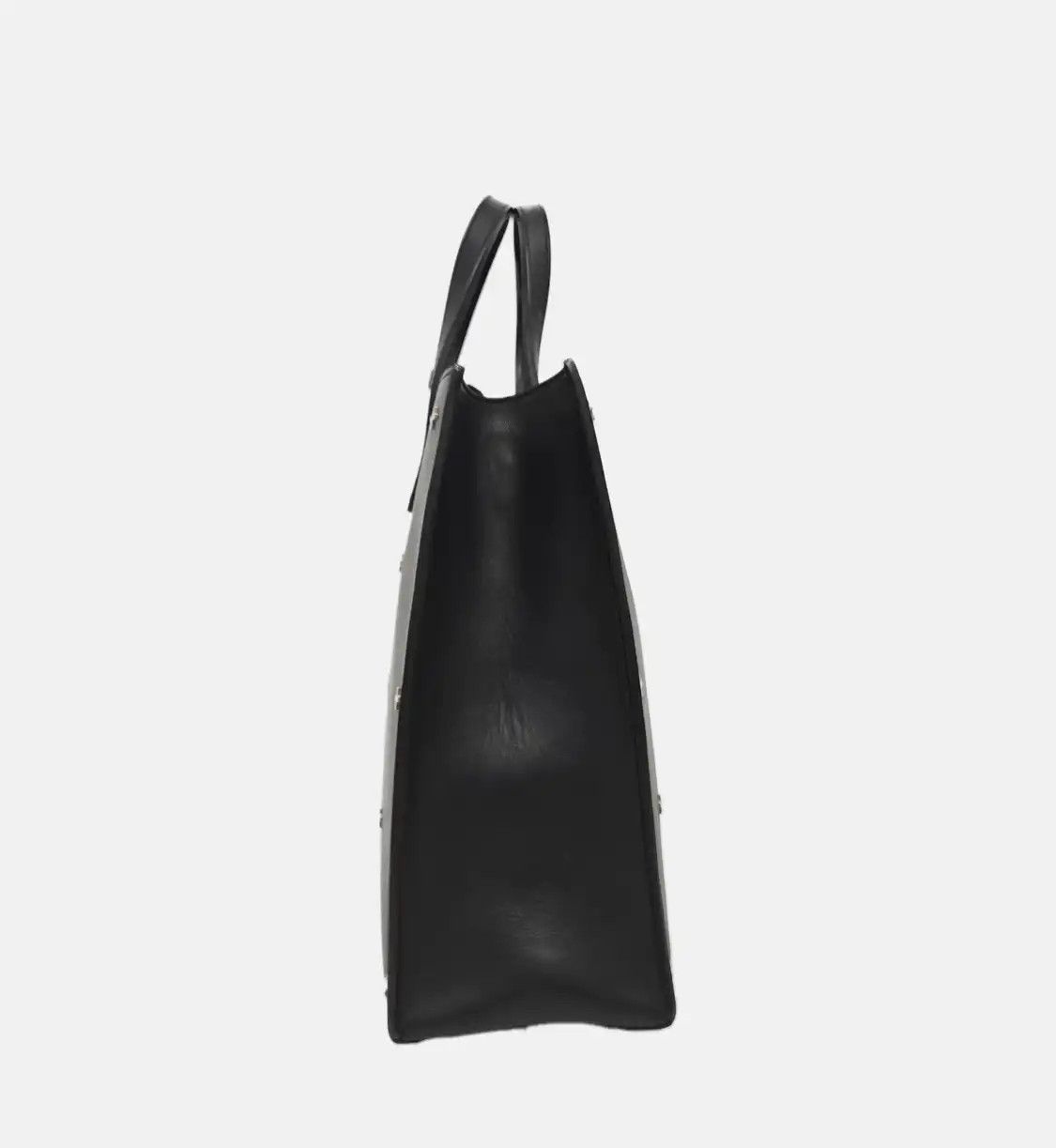 Givenchy GIVENCHY tote bag black leather stud shoulder bag handbag silver hardware sub-po Size ONE SIZE - 3 Thumbnail