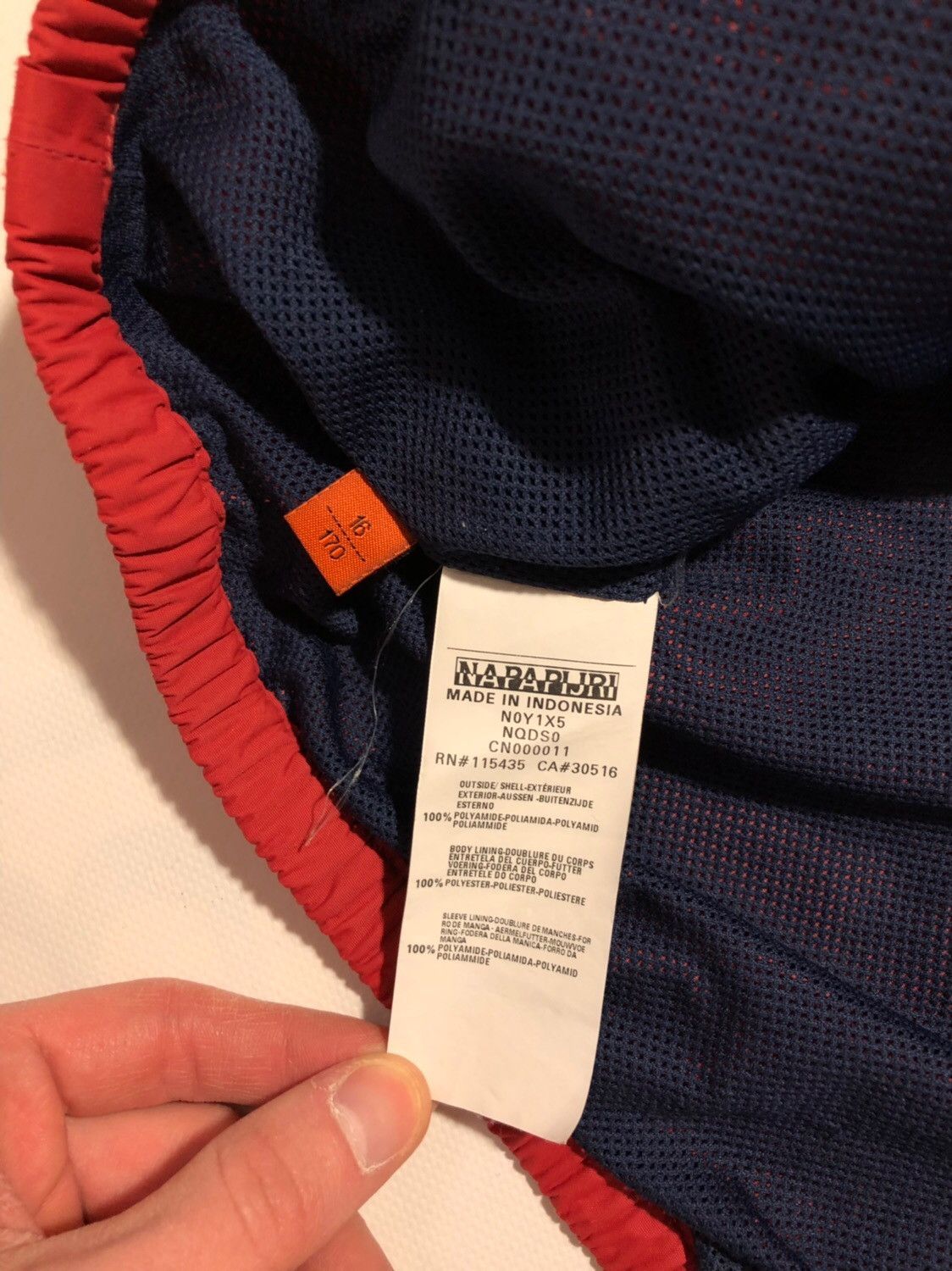 Napapijri INDONESIA 115435 RN Size US L / EU 52-54 / 3 - 9 Thumbnail