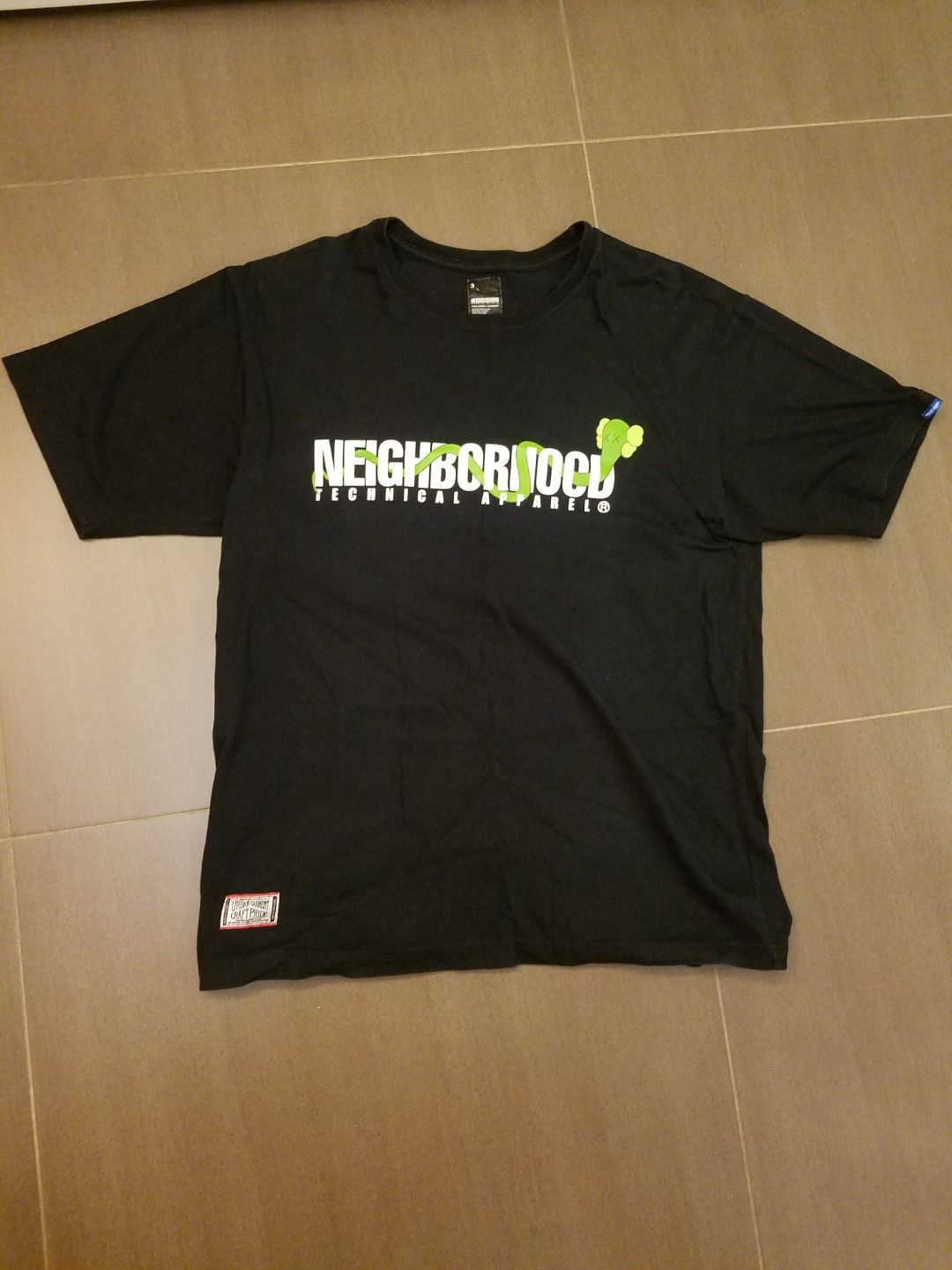 Kaws Neighborhood x Original Fake Tee Size US L / EU 52-54 / 3 - 1 Thumbnail