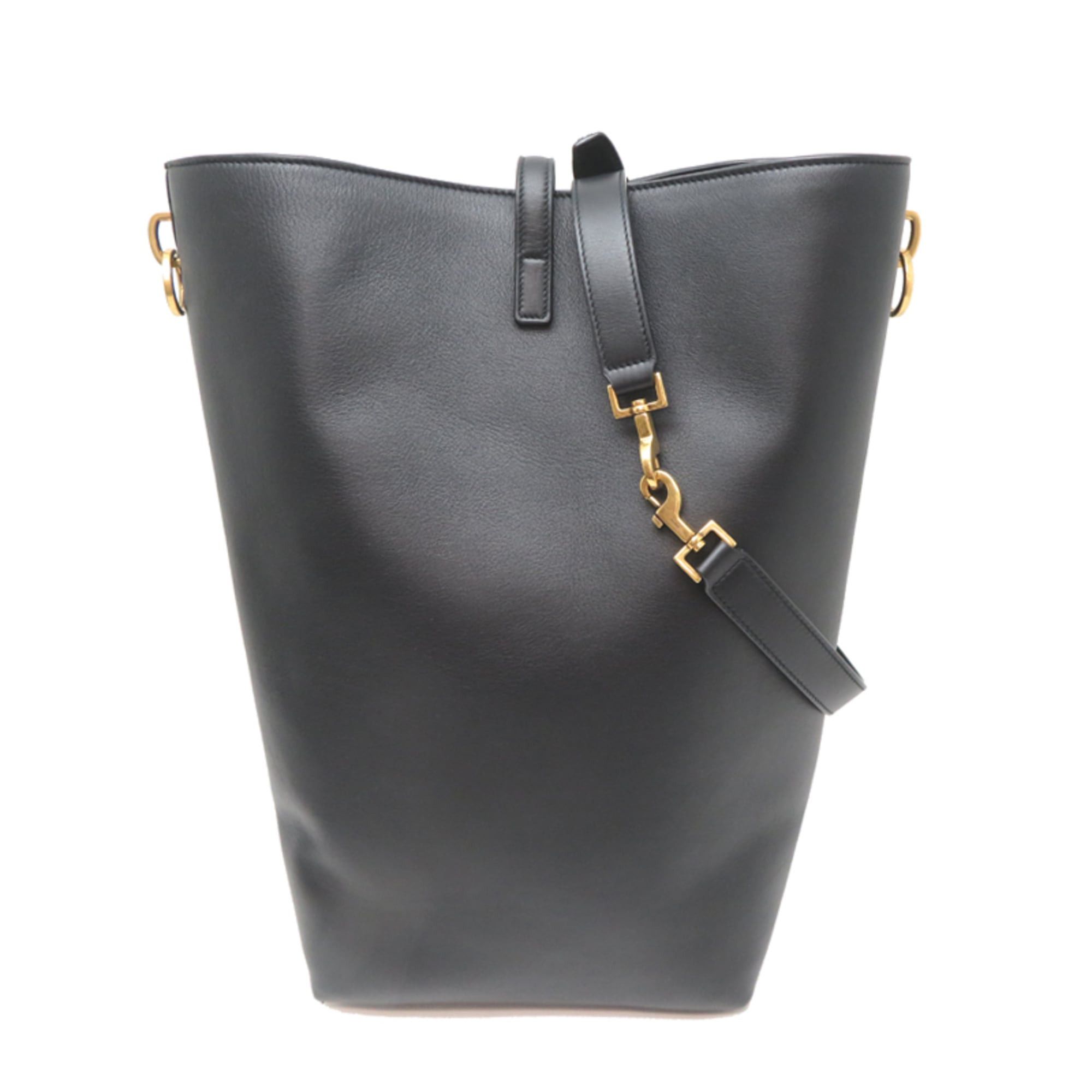 Saint Laurent Paris Saint Laurent Paris LE 37 Women's Shoulder Bag 800594 Leather Black Size ONE SIZE - 2 Thumbnail