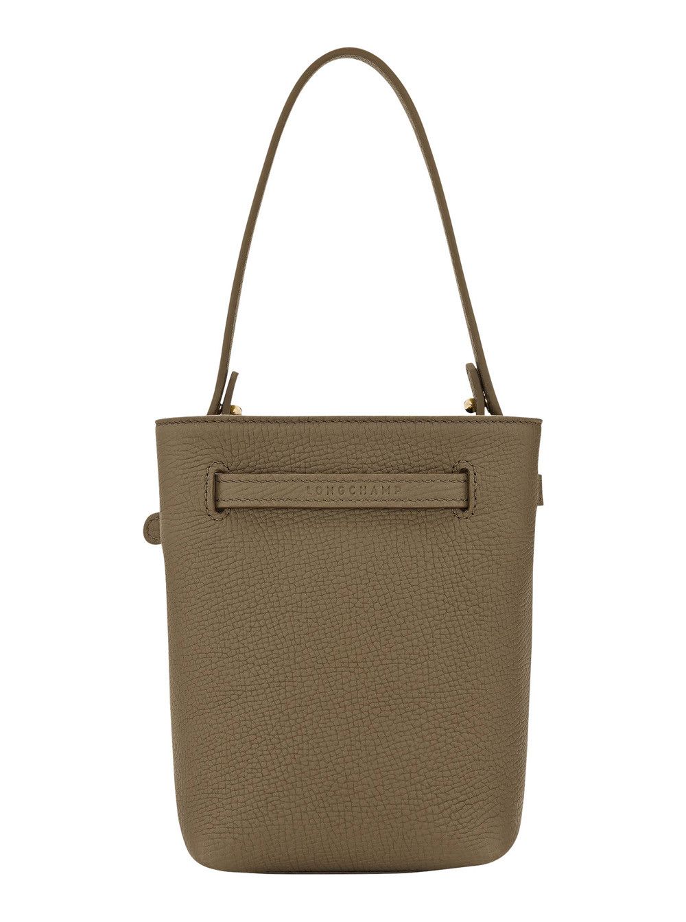 Longchamp 'Le Smart Flow' Green Mini Bag with Logo Plate on the Front and Adjustable and Removable Shoulder Strap in Leather for Women Size ONE SIZE - 3 Thumbnail