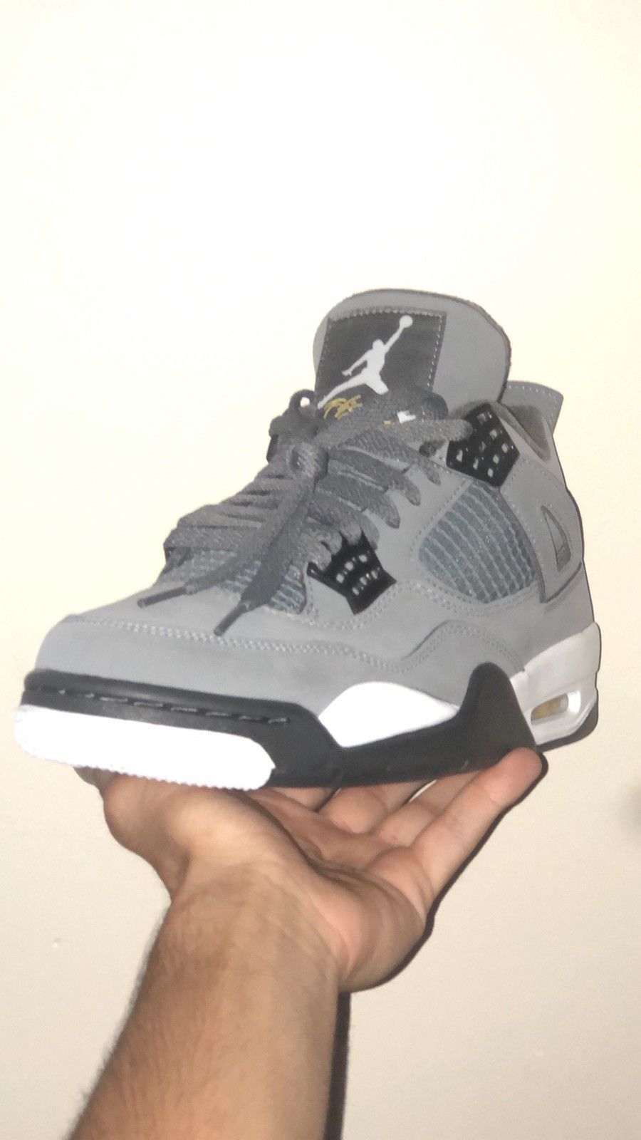 Cool grey 4s shops size 8