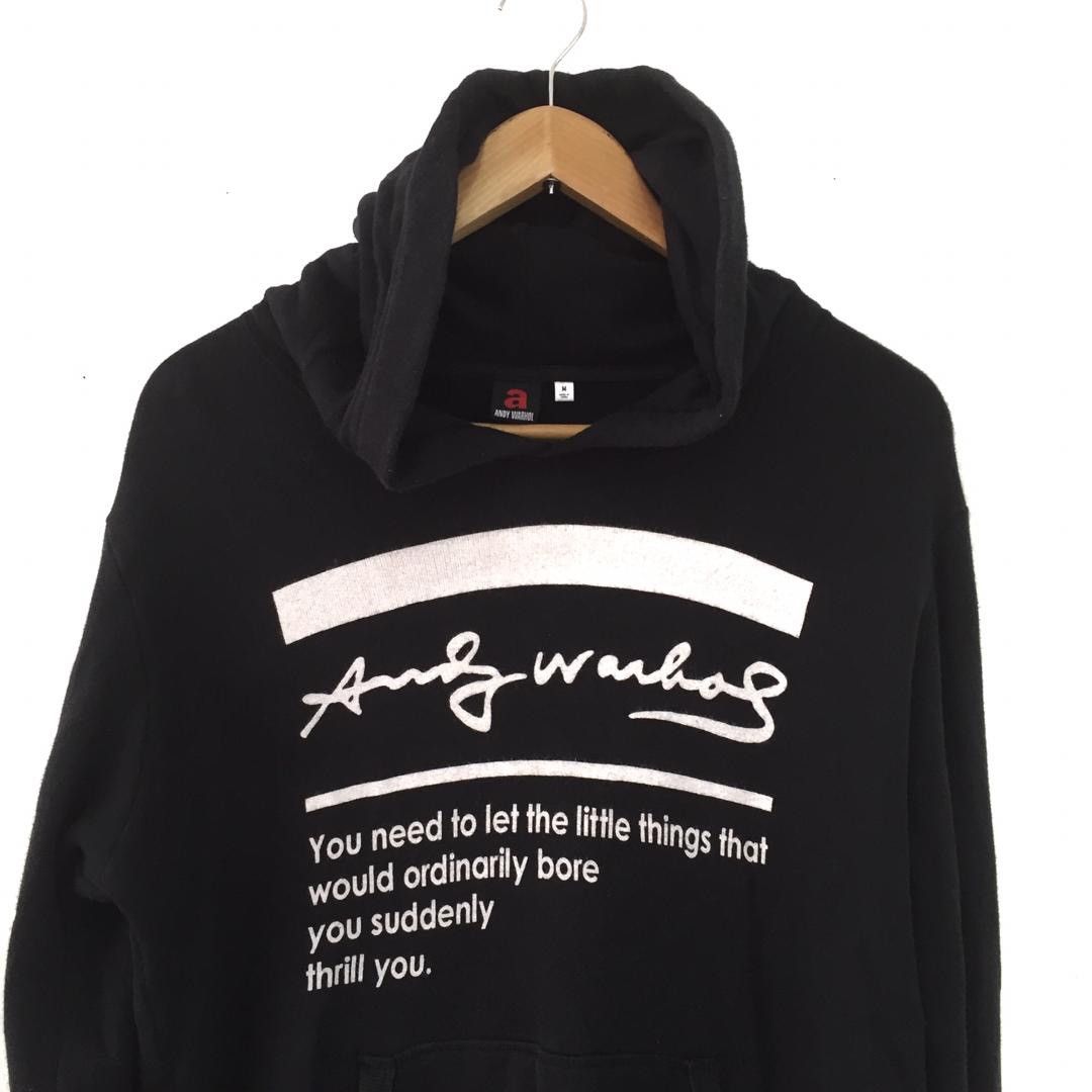 🔥🔥 Andy warhol big logo hoodie