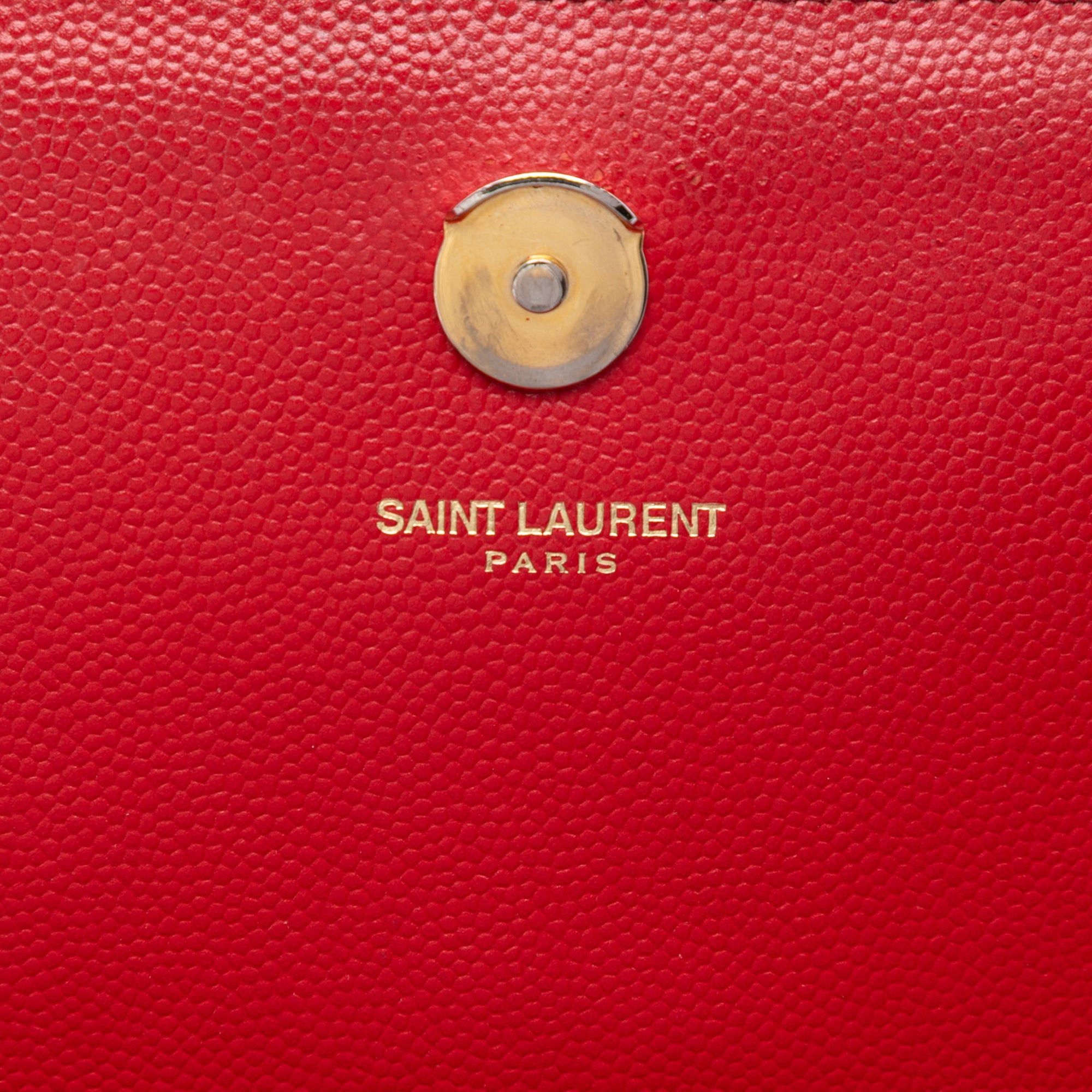 Saint Laurent Paris Grain De Poudre Monogram Kate Crossbody Size ONE SIZE - 5 Thumbnail