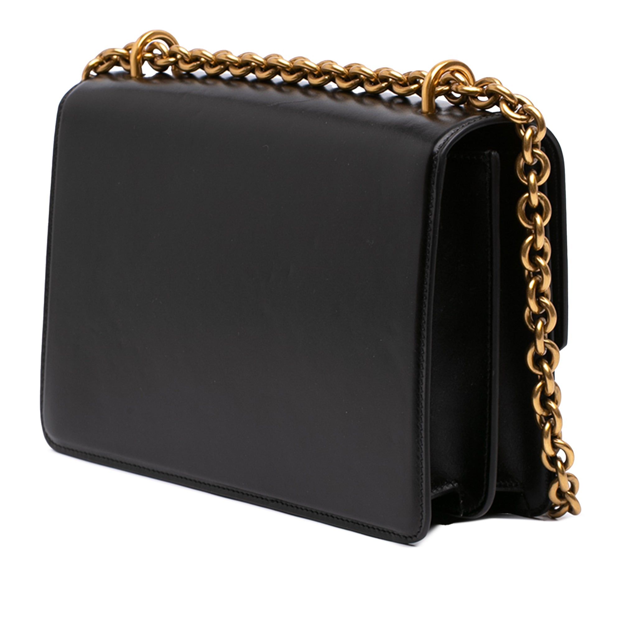Valentino Shiny Calfskin VLogo Vain Crossbody Size ONE SIZE - 2 Thumbnail