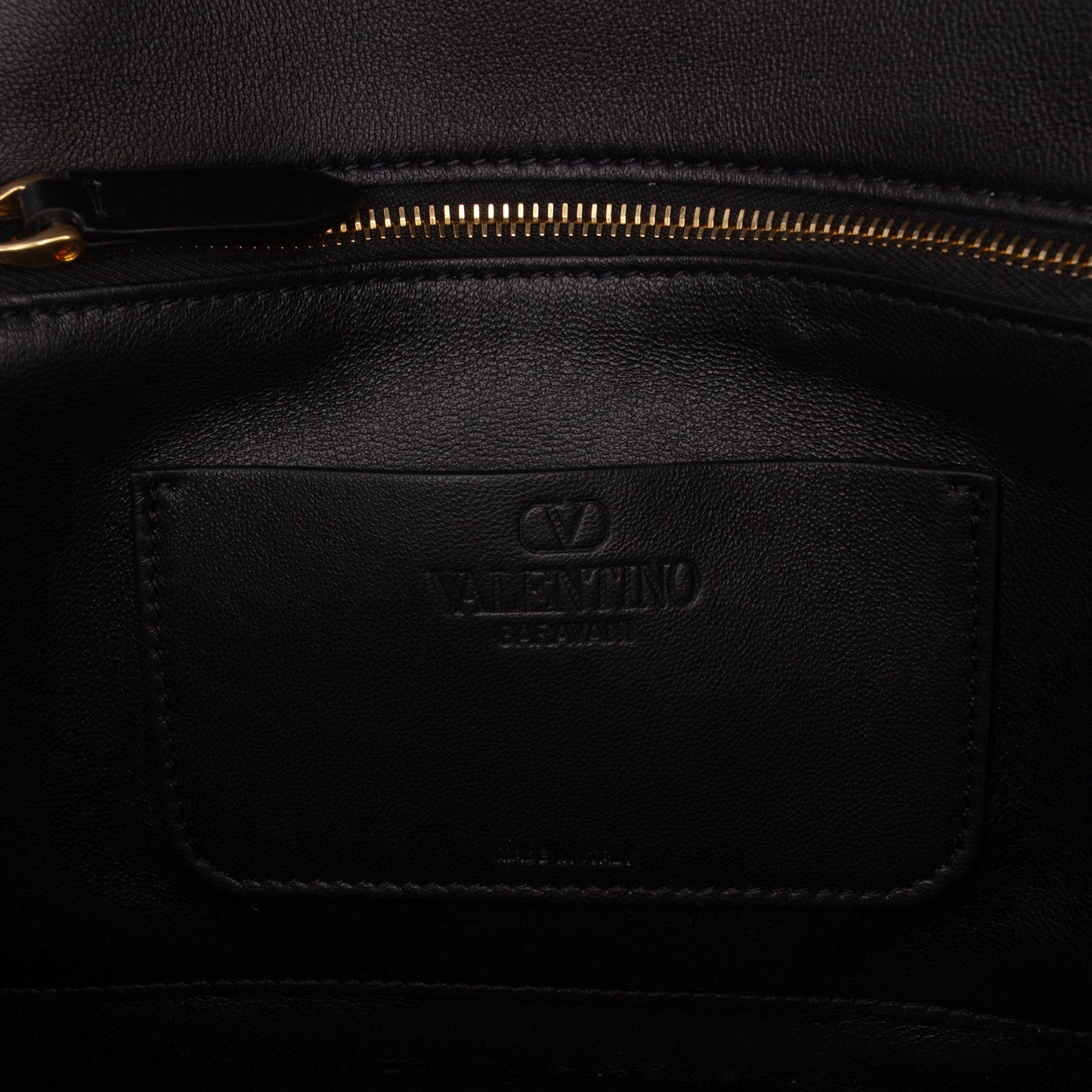 Valentino Shiny Calfskin VLogo Vain Crossbody Size ONE SIZE - 5 Thumbnail