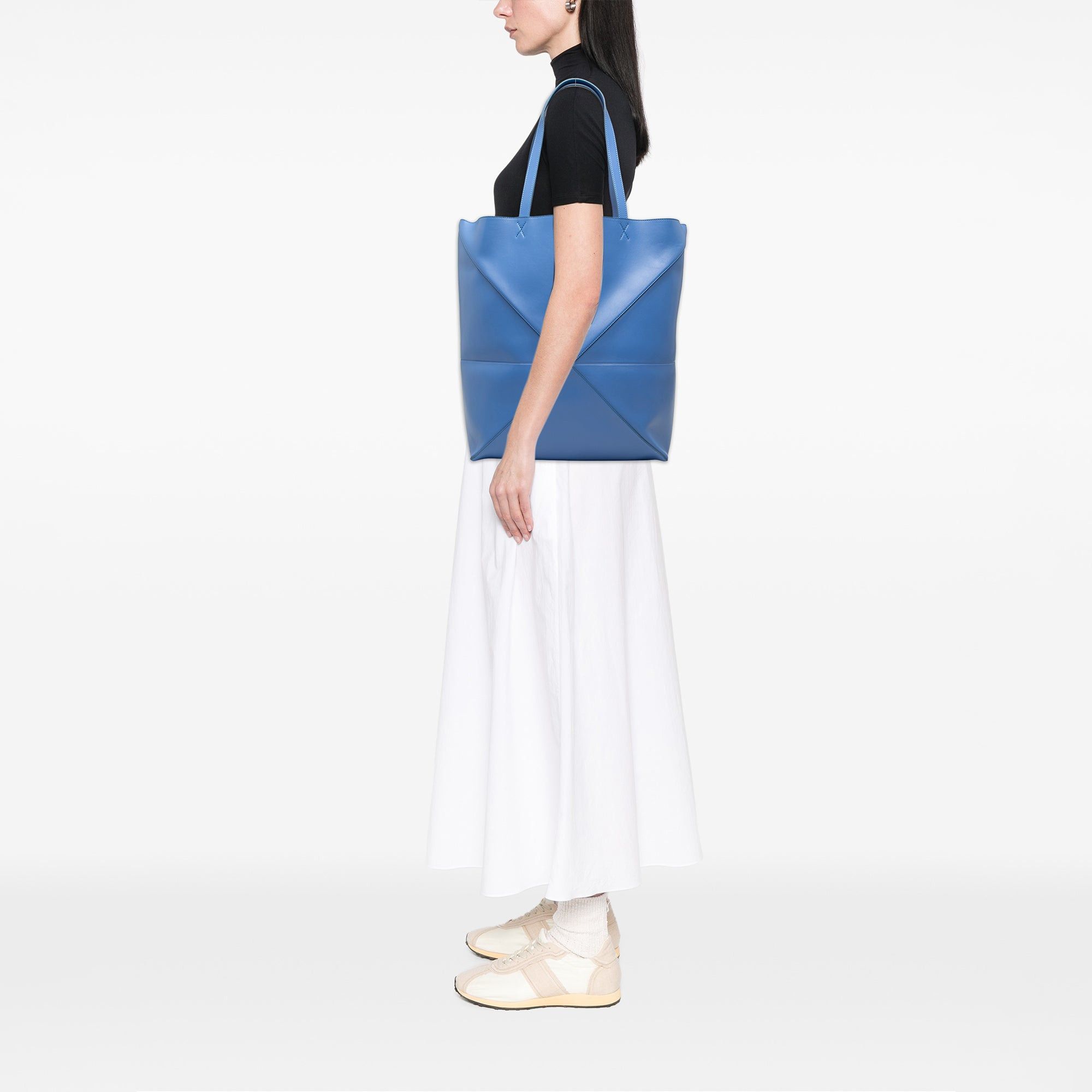 Loewe Shiny Calfskin Puzzle Fold Tote Size ONE SIZE - 6 Thumbnail