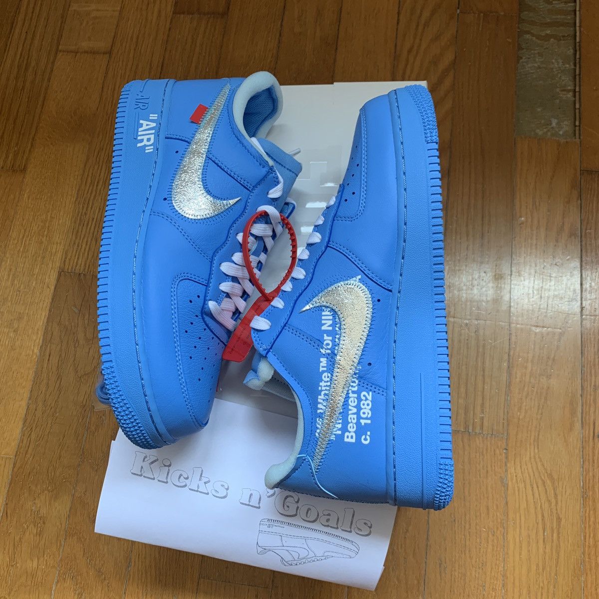 offwhite blue airforce