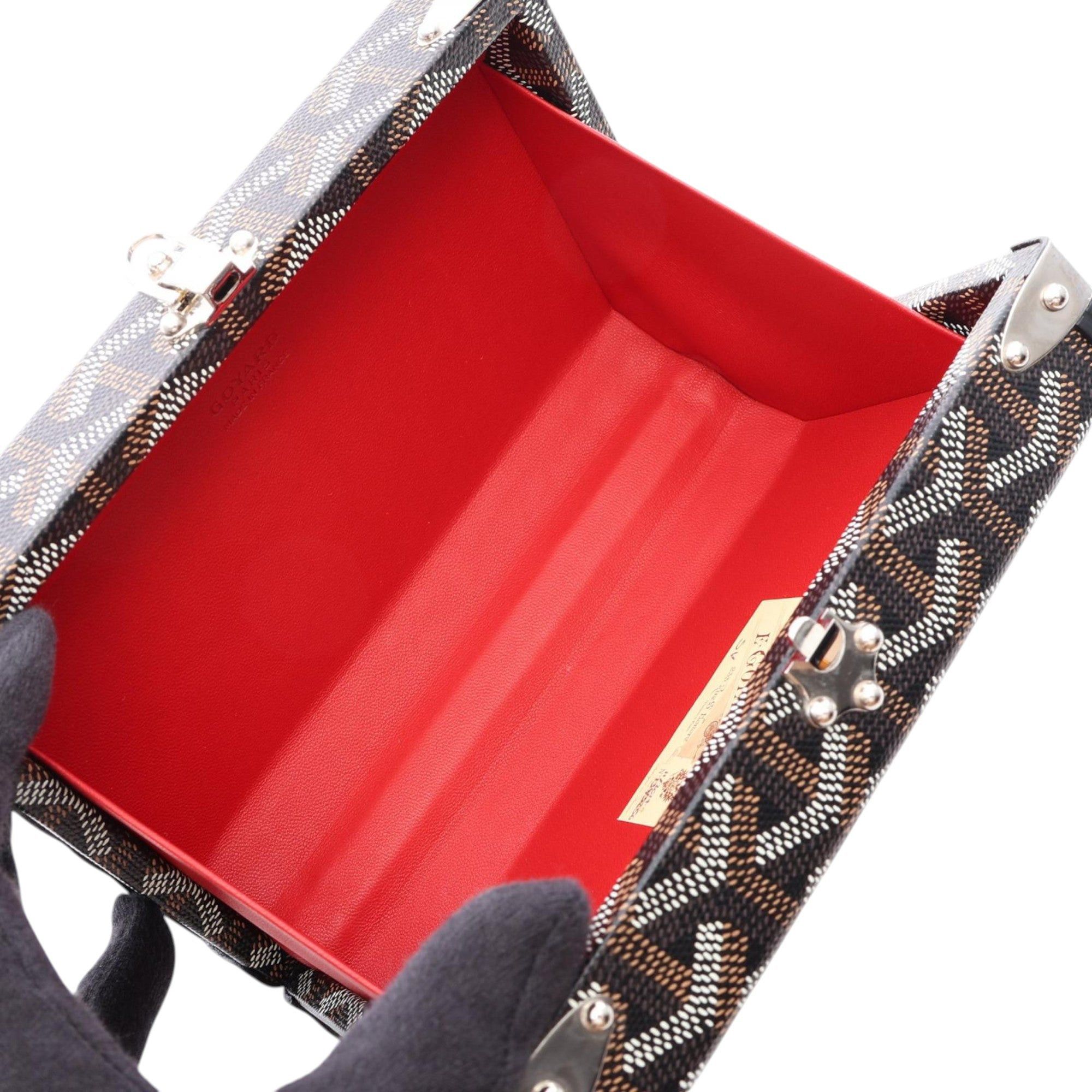 Goyard Goyardine Minaudiere Trunk Bag Size ONE SIZE - 3 Thumbnail