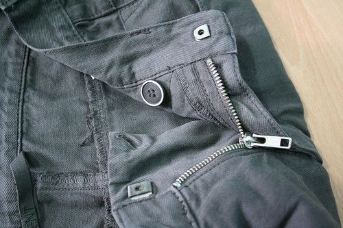 Damir Doma Dark Grey Rough Hem Jeans Size US 28 / EU 44 - 3 Thumbnail