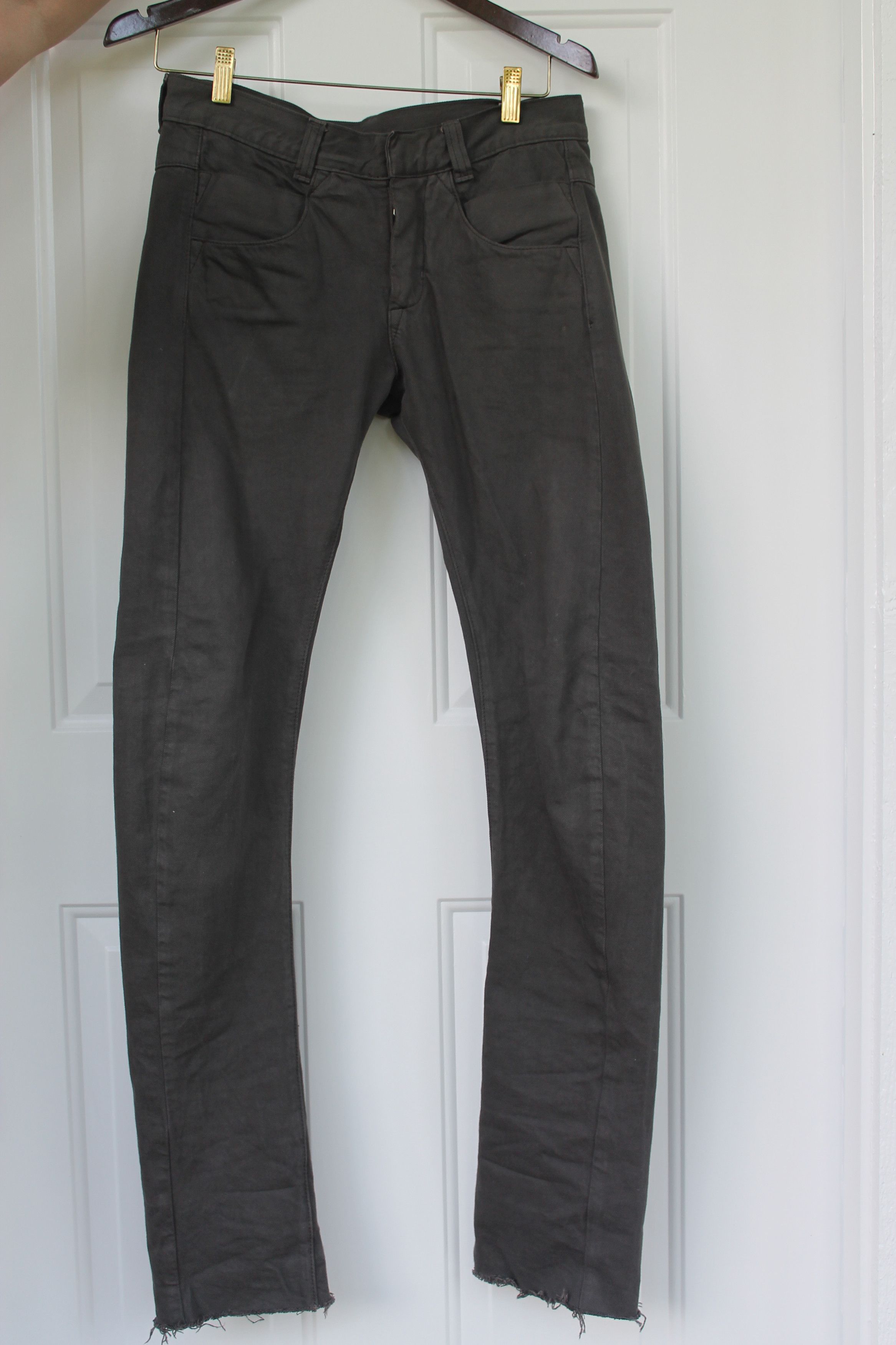 Damir Doma Dark Grey Rough Hem Jeans Size US 28 / EU 44 - 1 Preview