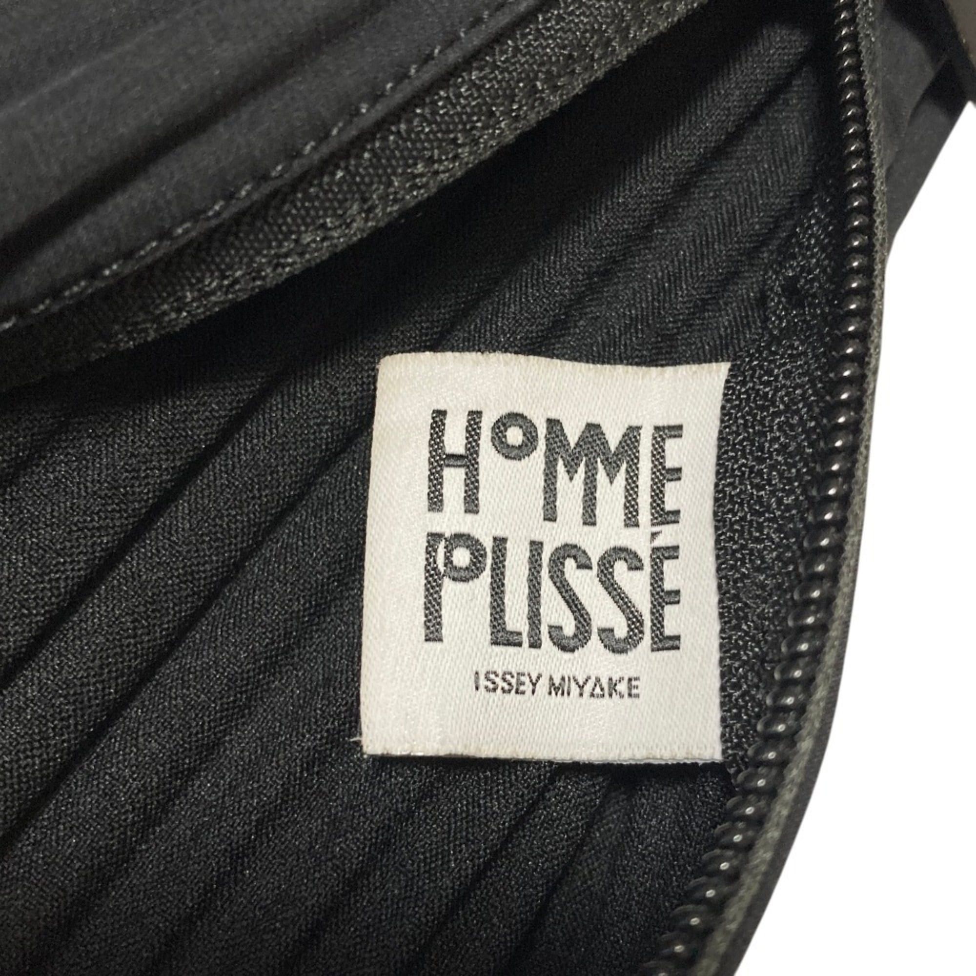 Issey Miyake HOMME PLISSE ISSEY MIYAKE Pleats Easy Handbag HP04AG508 Black (Men's & Women's) Size ONE SIZE - 9 Thumbnail