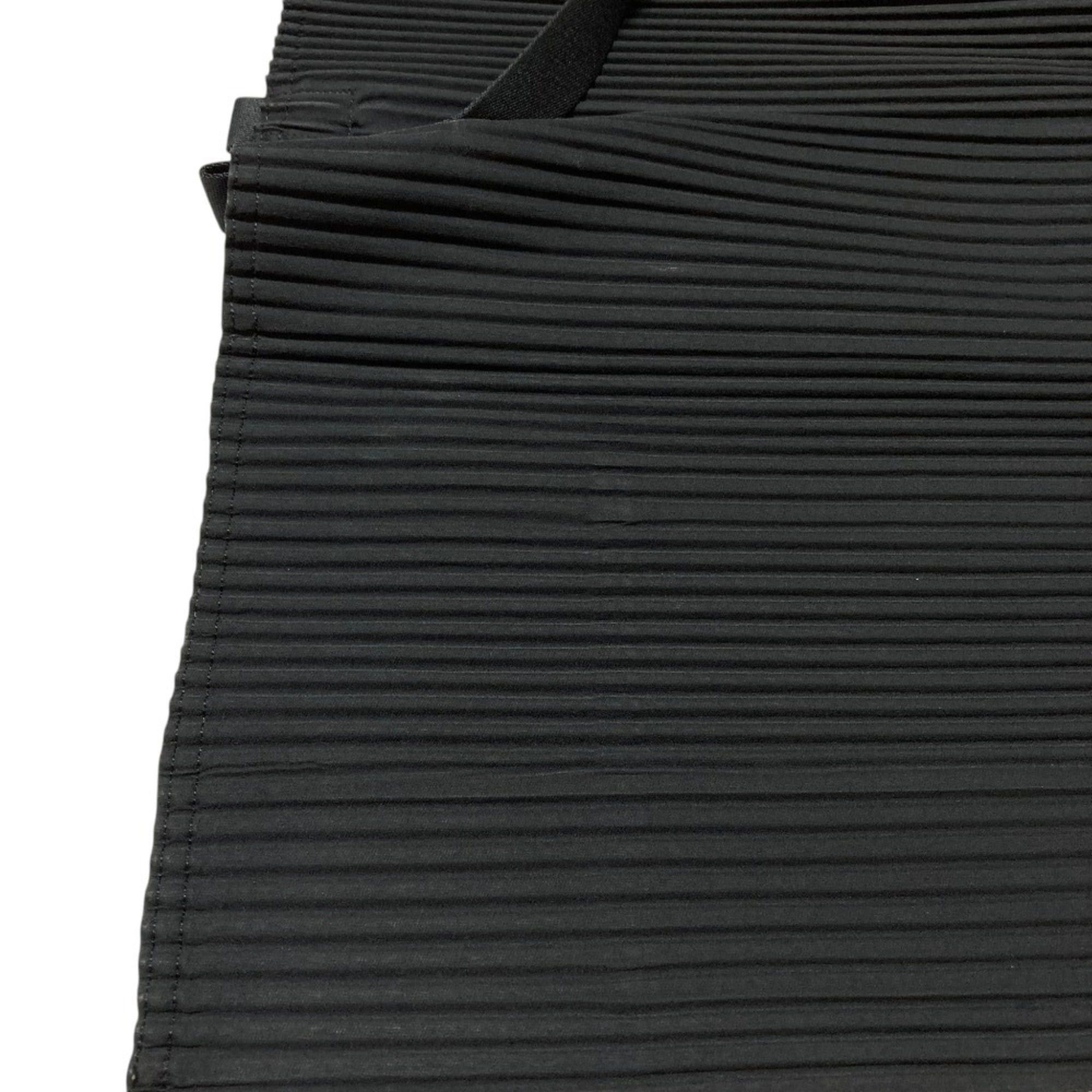 Issey Miyake HOMME PLISSE ISSEY MIYAKE Pleats Easy Handbag HP04AG508 Black (Men's & Women's) Size ONE SIZE - 13 Thumbnail