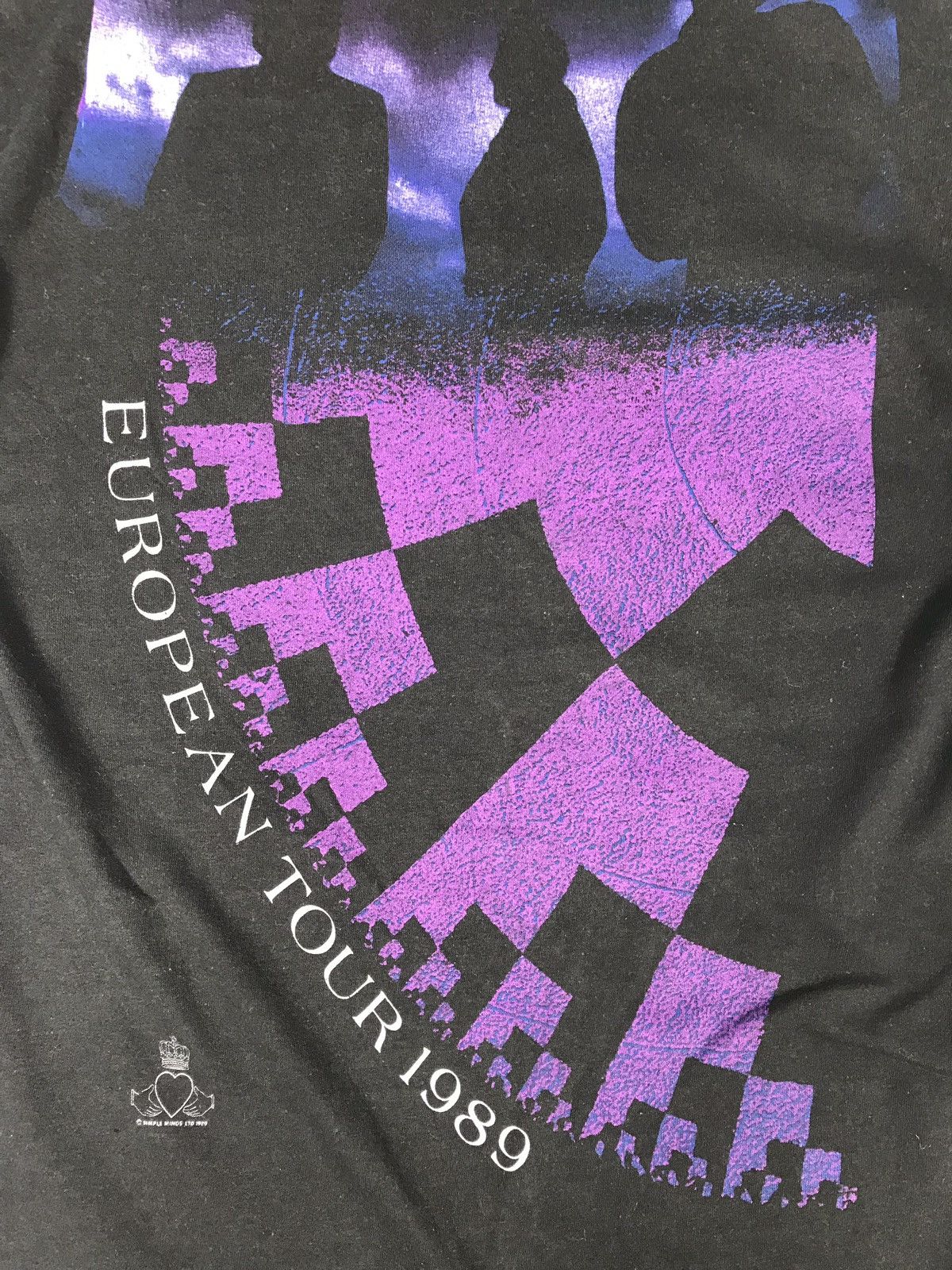 Band Tees vintage 80s 1989 simple minds pop european tour t-shirts Size US M / EU 48-50 / 2 - 5 Thumbnail