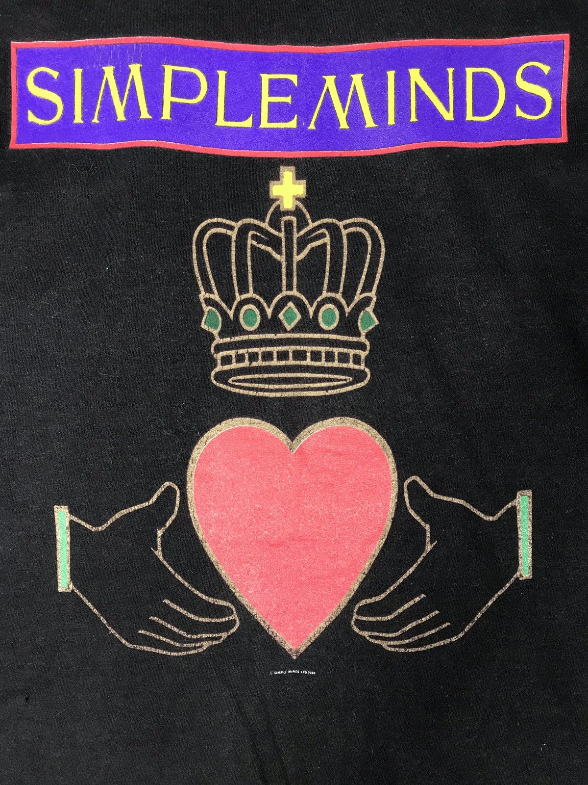 Band Tees vintage 80s 1989 simple minds pop european tour t-shirts Size US M / EU 48-50 / 2 - 3 Thumbnail