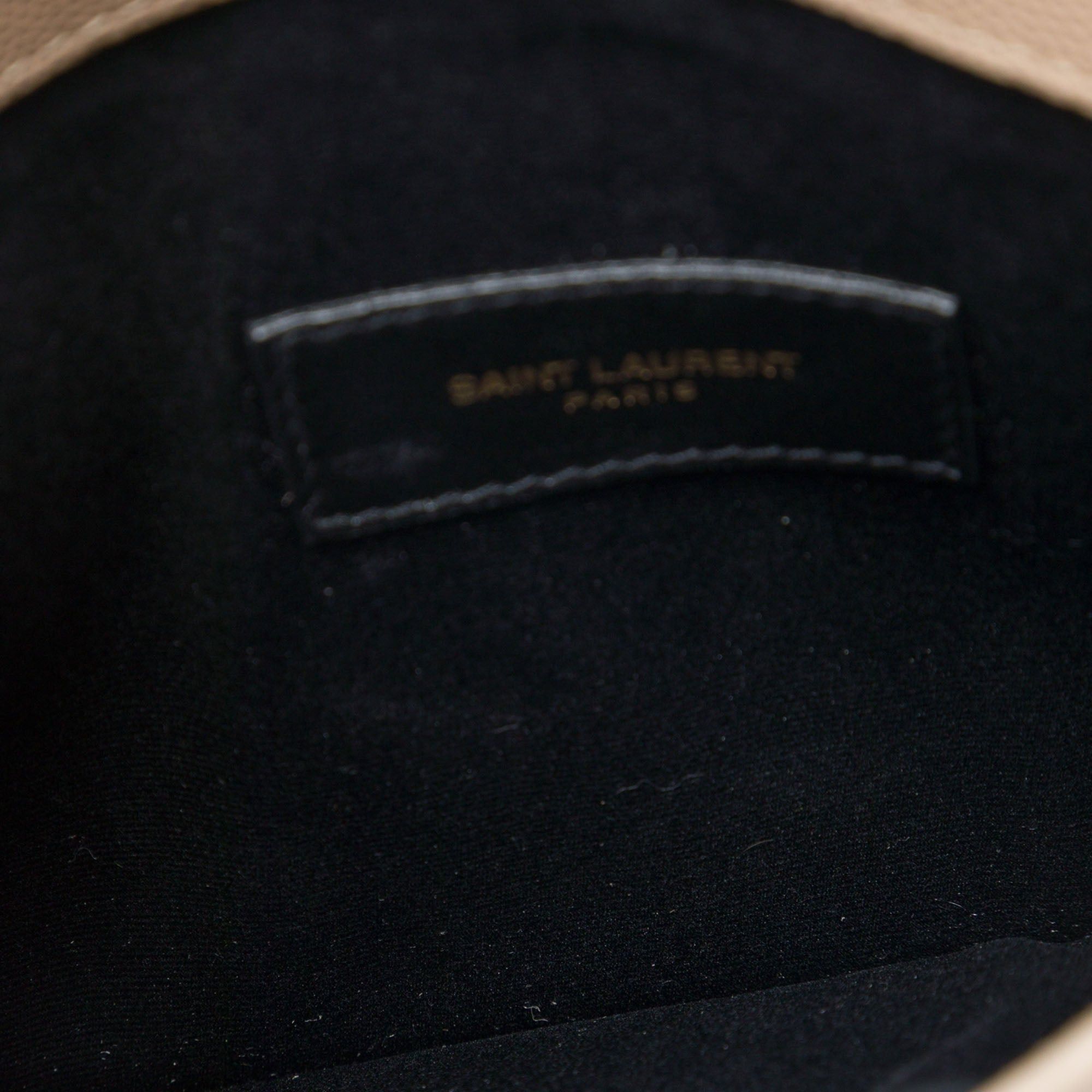 Saint Laurent Paris Baby Grain De Poudre Uptown Pouch Size ONE SIZE - 4 Thumbnail