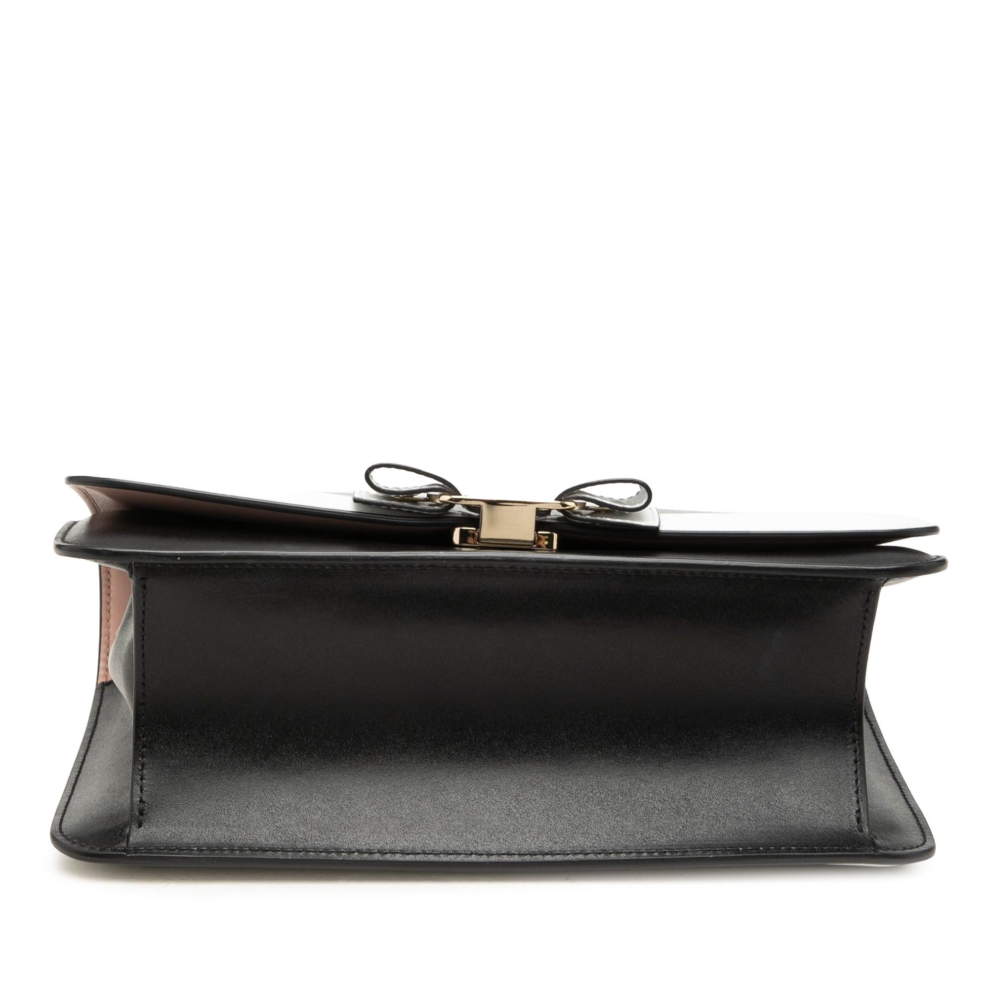 Salvatore Ferragamo Bicolor Leather Vara Bow Crossbody Size ONE SIZE - 3 Thumbnail
