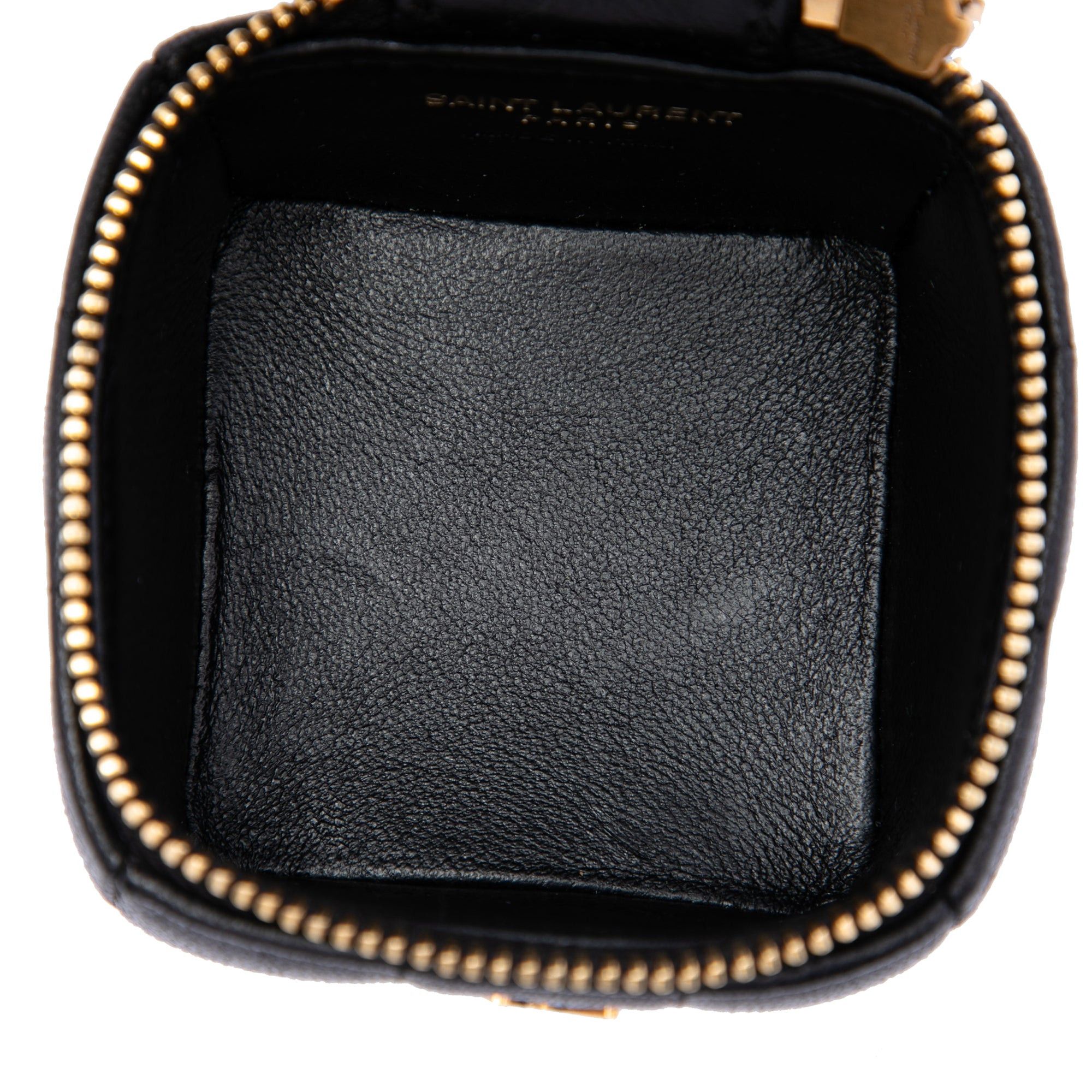 Saint Laurent Paris Lambskin Cassandre Cube On Chain Size ONE SIZE - 4 Thumbnail