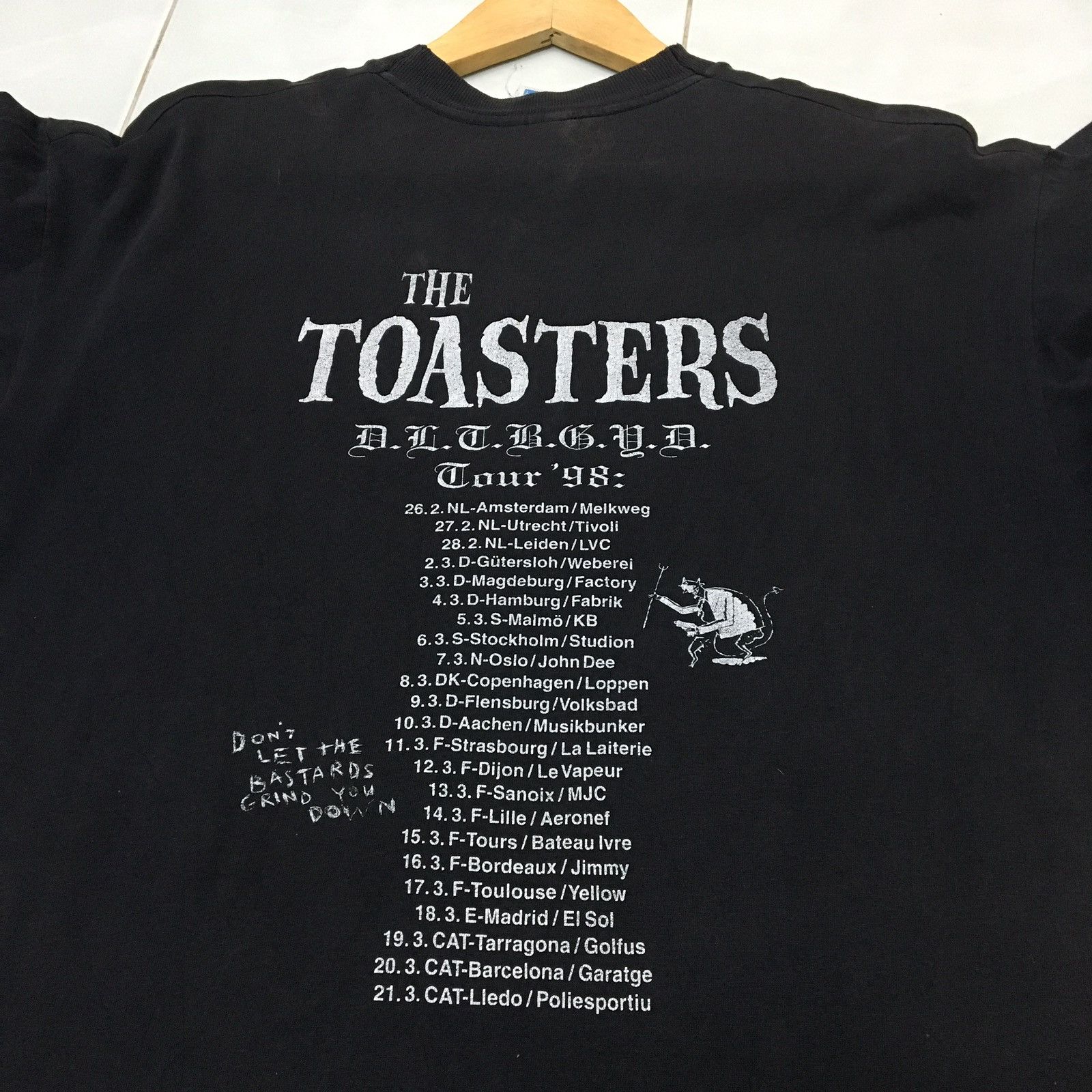 Band Tees Vintage 90s The Toasters Ska Band T-shirt Size US M / EU 48-50 / 2 - 5 Thumbnail