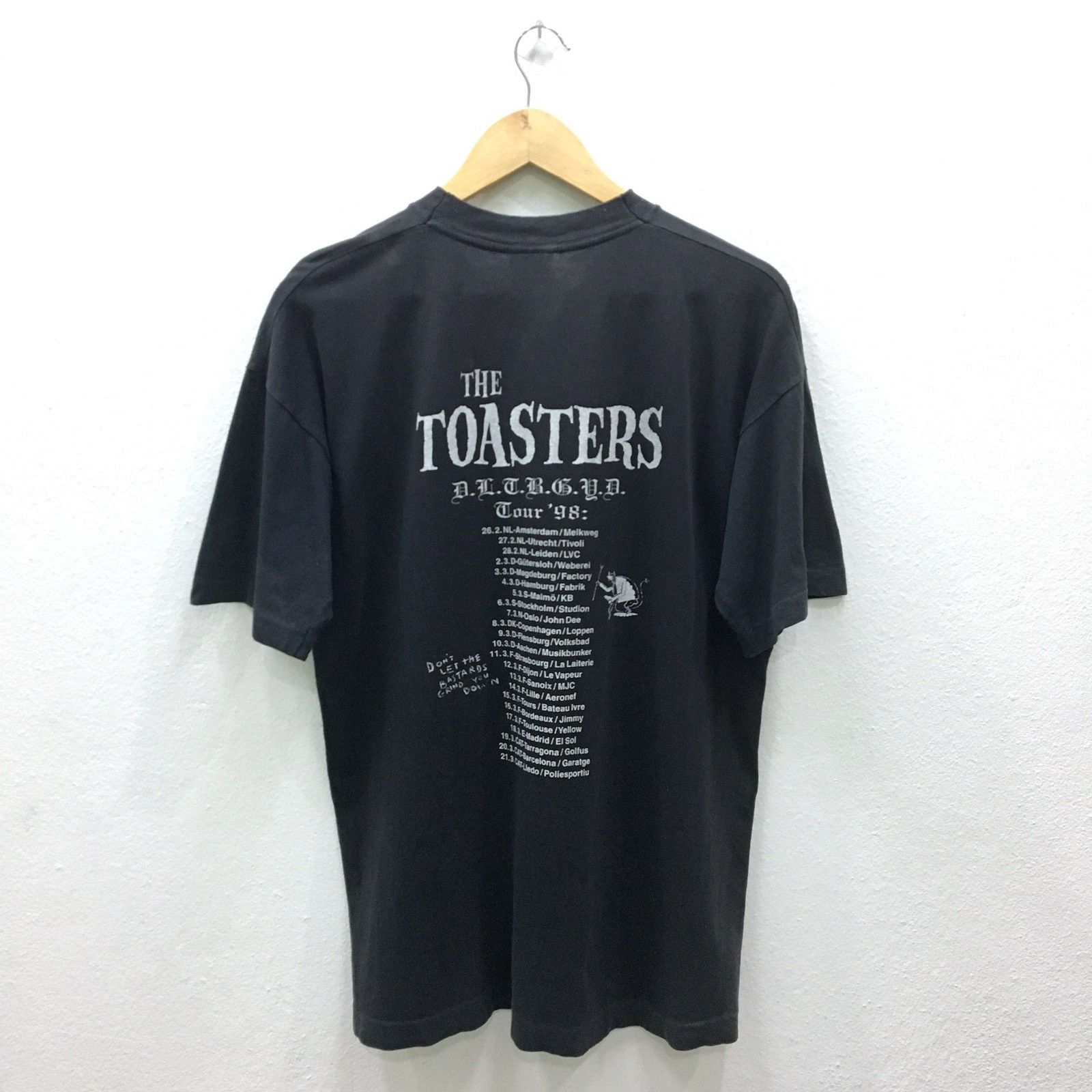 Band Tees Vintage 90s The Toasters Ska Band T-shirt Size US M / EU 48-50 / 2 - 2 Thumbnail