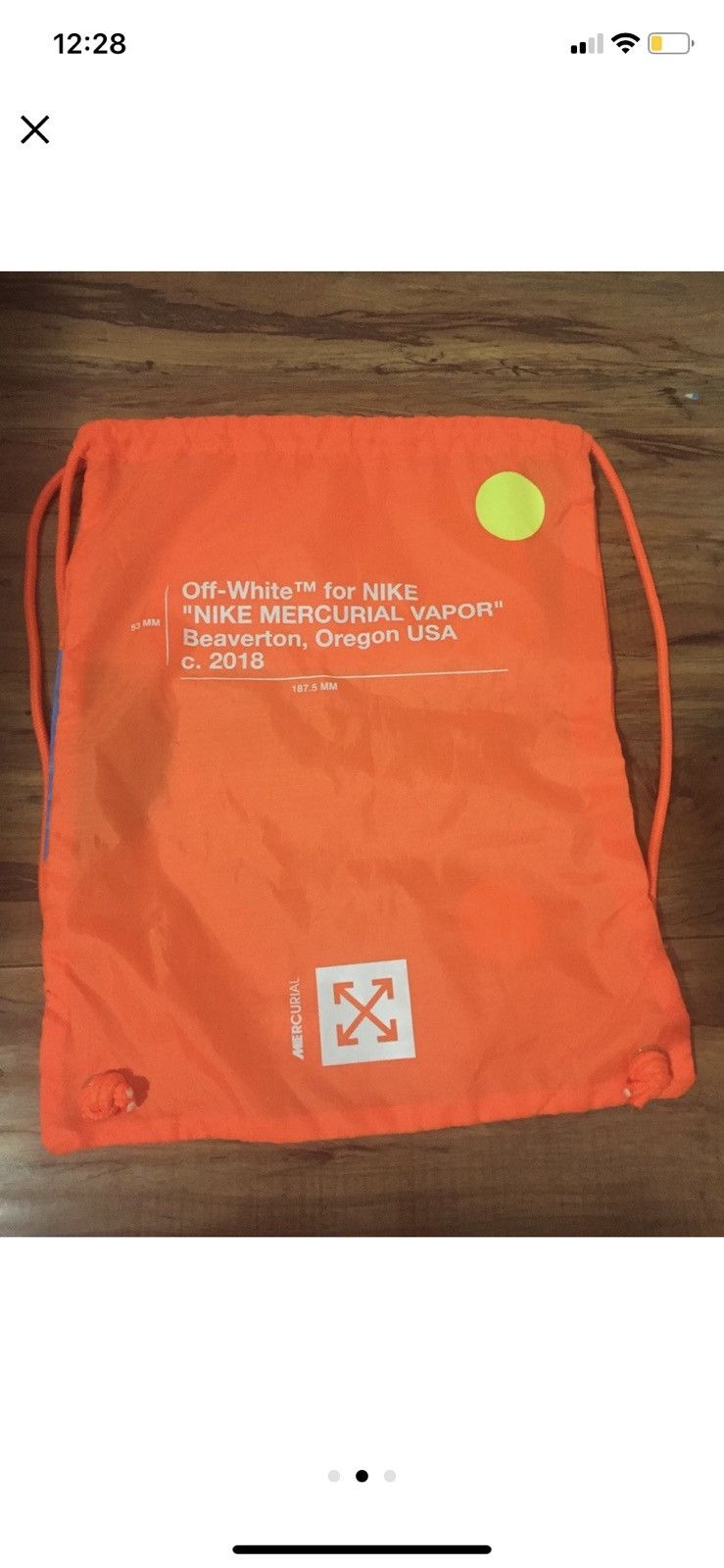 Nike x off white boot bag online