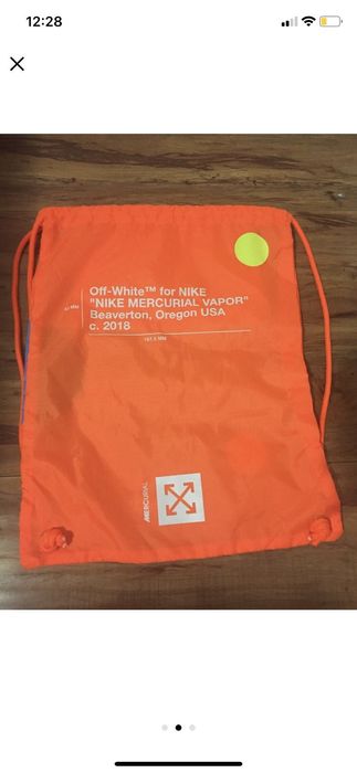 Off white nike boot bag sale