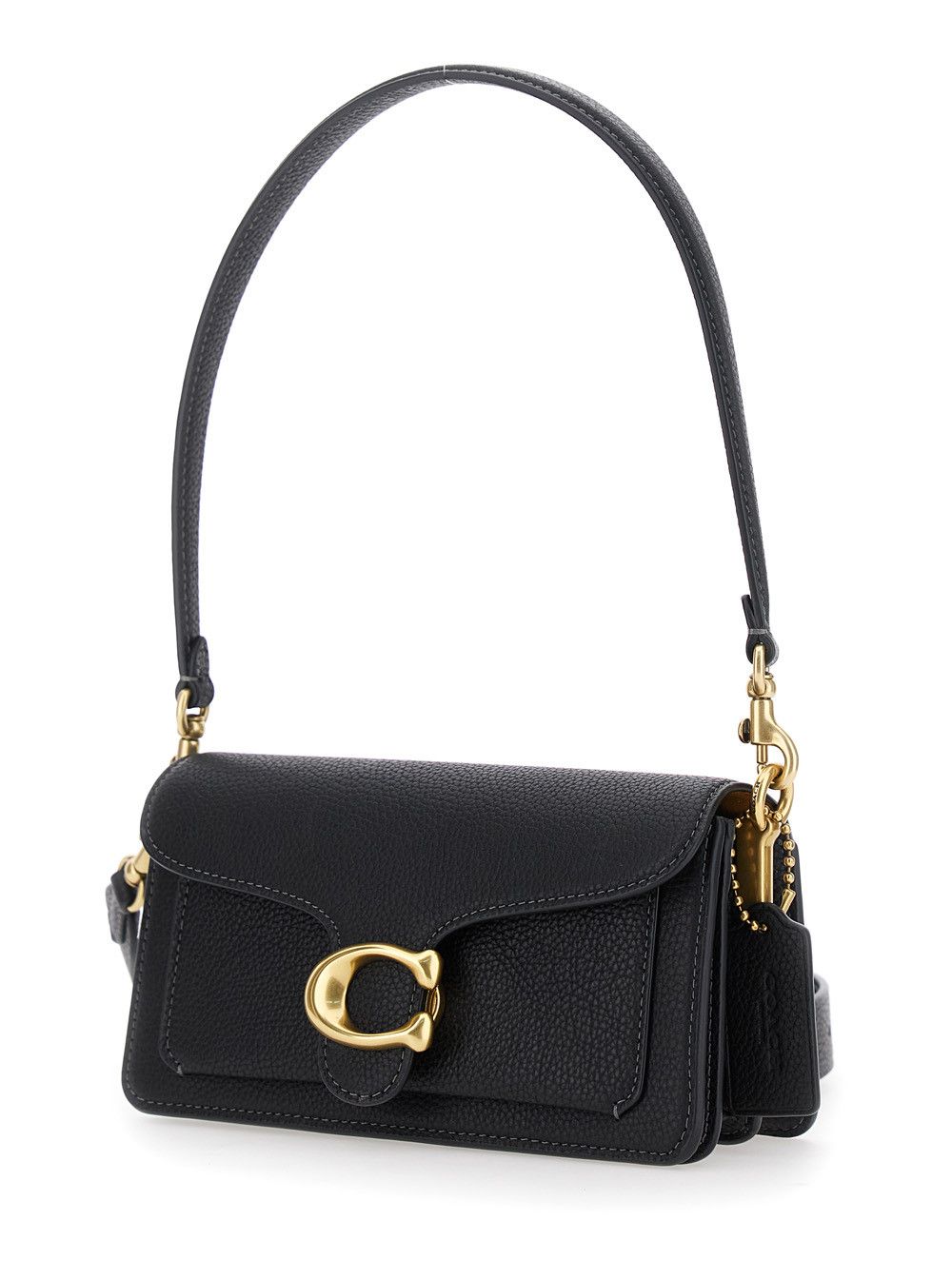 Coach Crossbody bag 'Tabby 20' with Removable Handle and Logo Plate on Front in Black Leather Women Size ONE SIZE - 2 Thumbnail