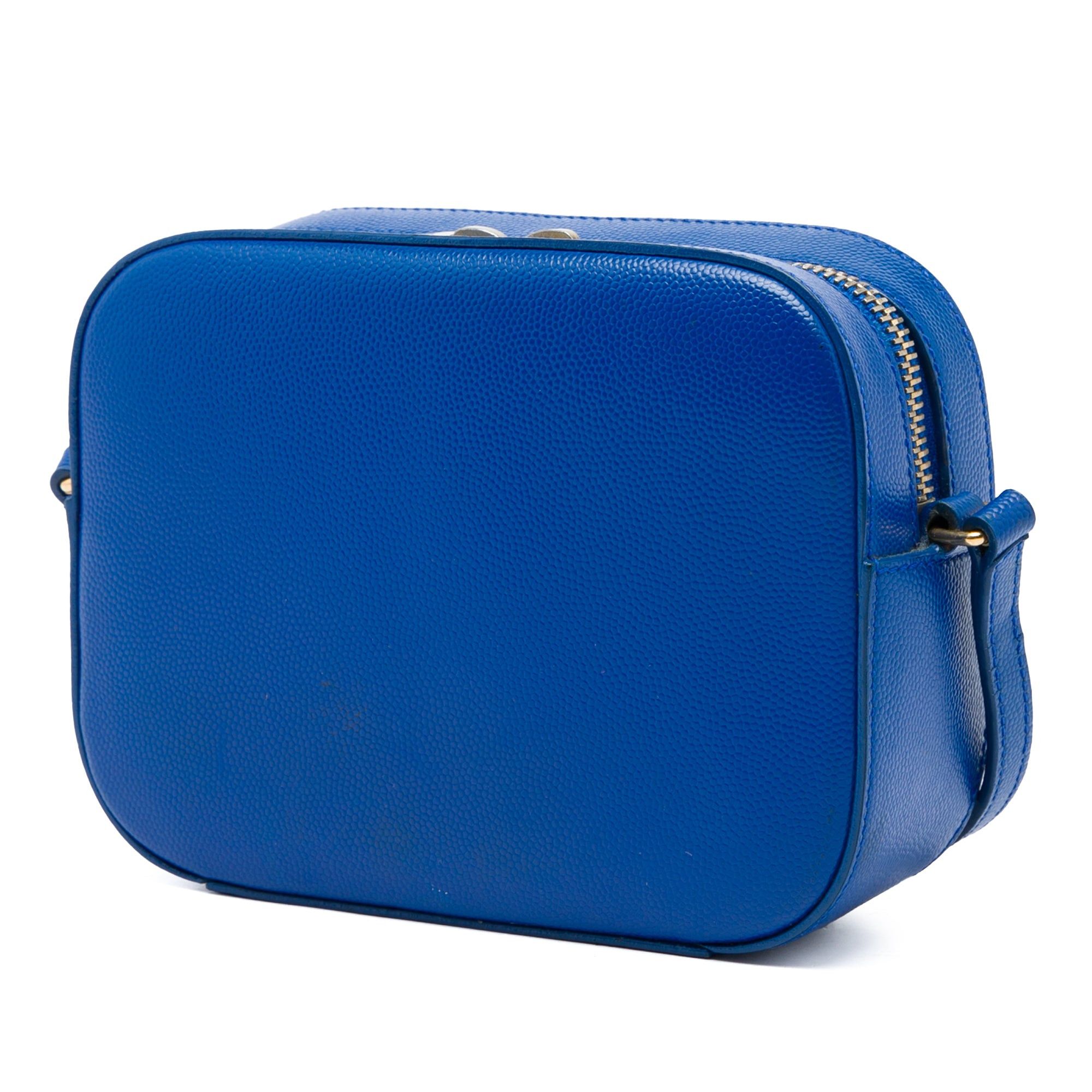Saint Laurent Paris Grain De Poudre Classic Monogram Camera Bag Size ONE SIZE - 2 Thumbnail