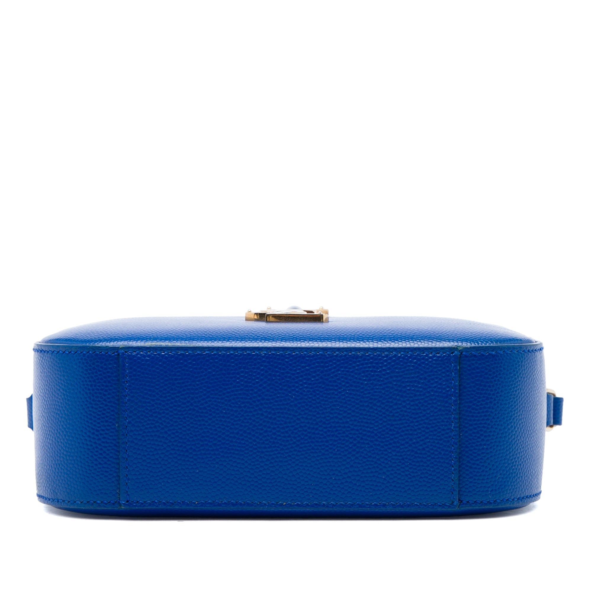 Saint Laurent Paris Grain De Poudre Classic Monogram Camera Bag Size ONE SIZE - 3 Thumbnail