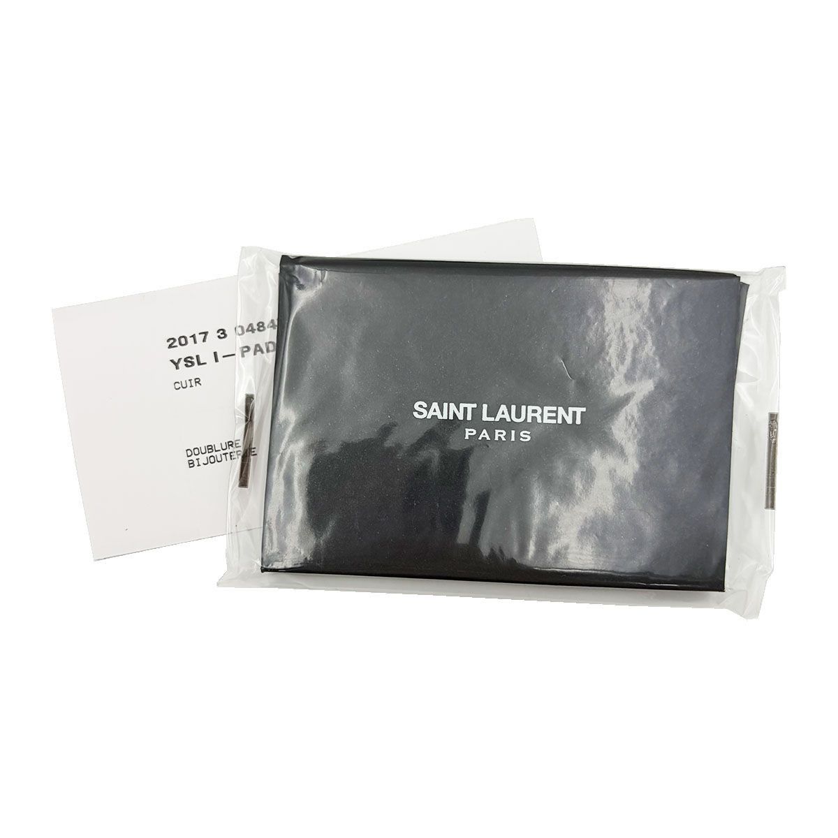 Yves Saint Laurent Classic Small Leather Clutch Black Size ONE SIZE - 9 Thumbnail