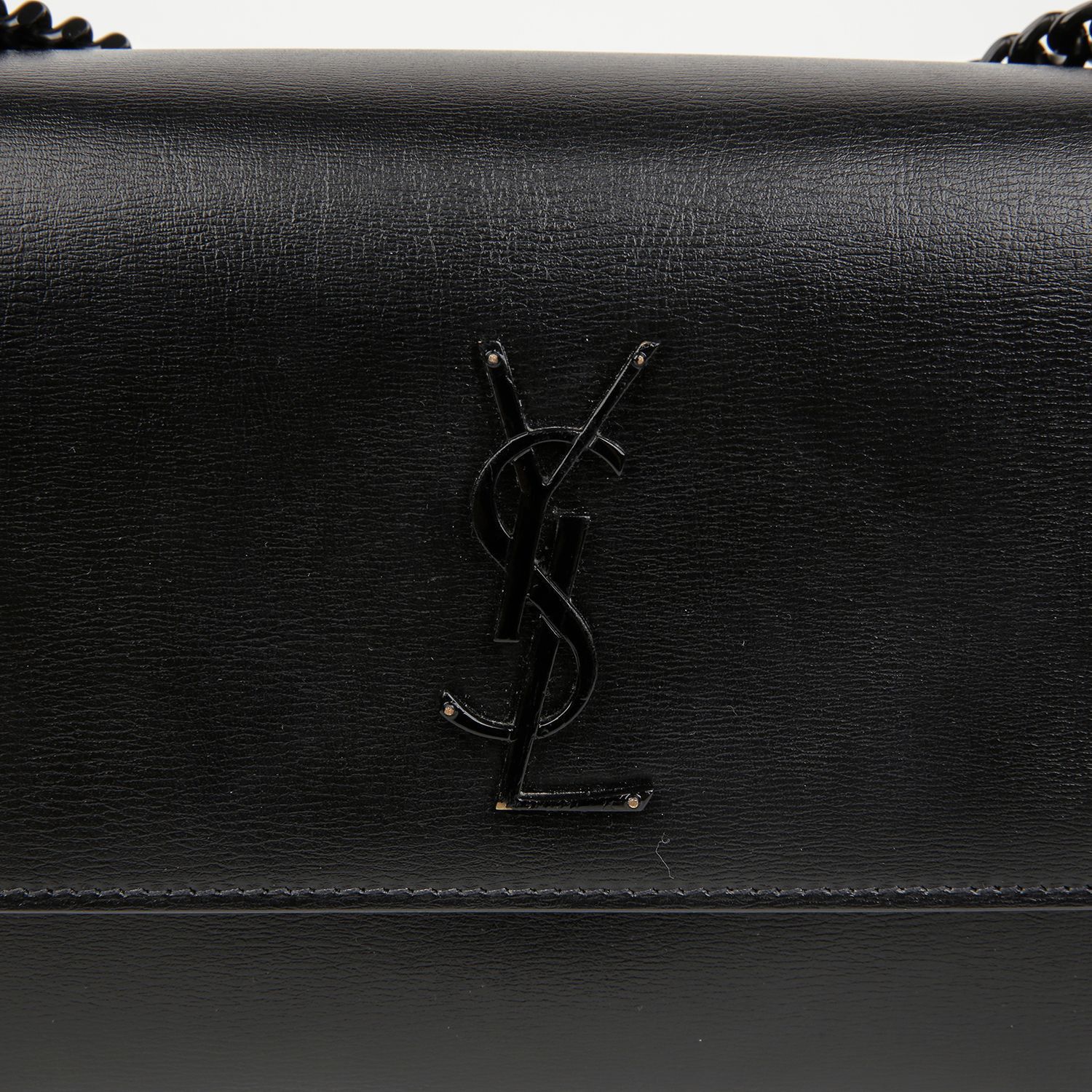 Yves Saint Laurent Monogram Sunset Medium Shoulder Bag Black Size ONE SIZE - 3 Thumbnail