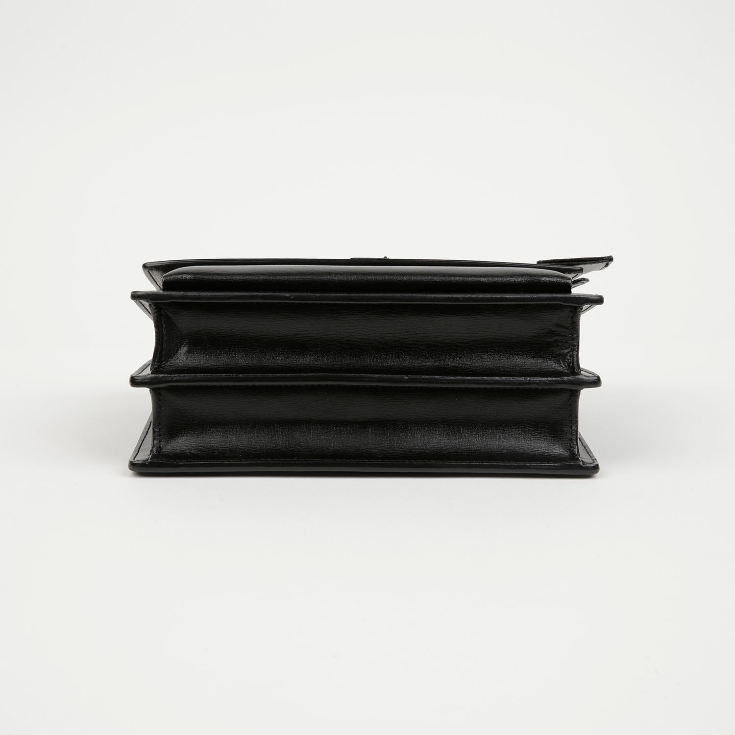 Yves Saint Laurent Monogram Sunset Medium Shoulder Bag Black Size ONE SIZE - 6 Thumbnail