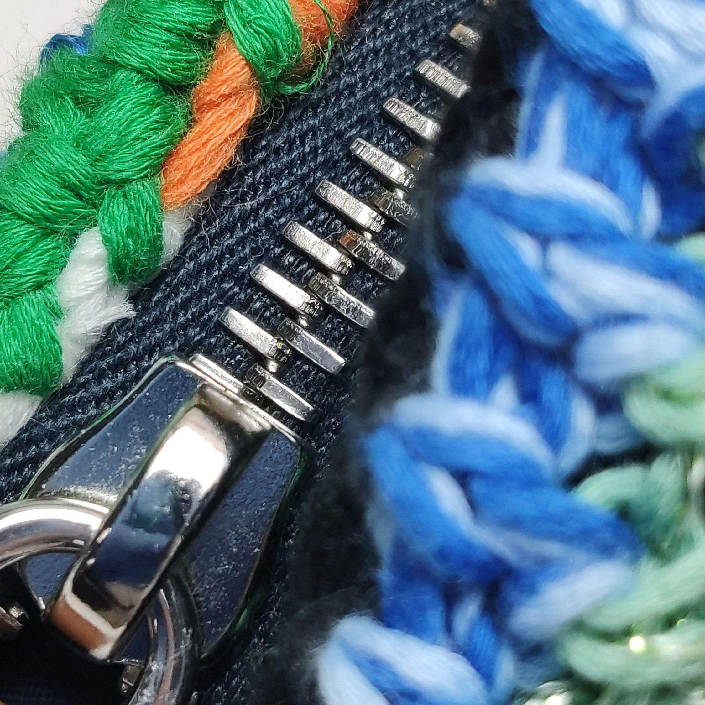 Miu Miu Miu Miu Multi-Color Crochet Handle Bag Size ONE SIZE - 8 Thumbnail