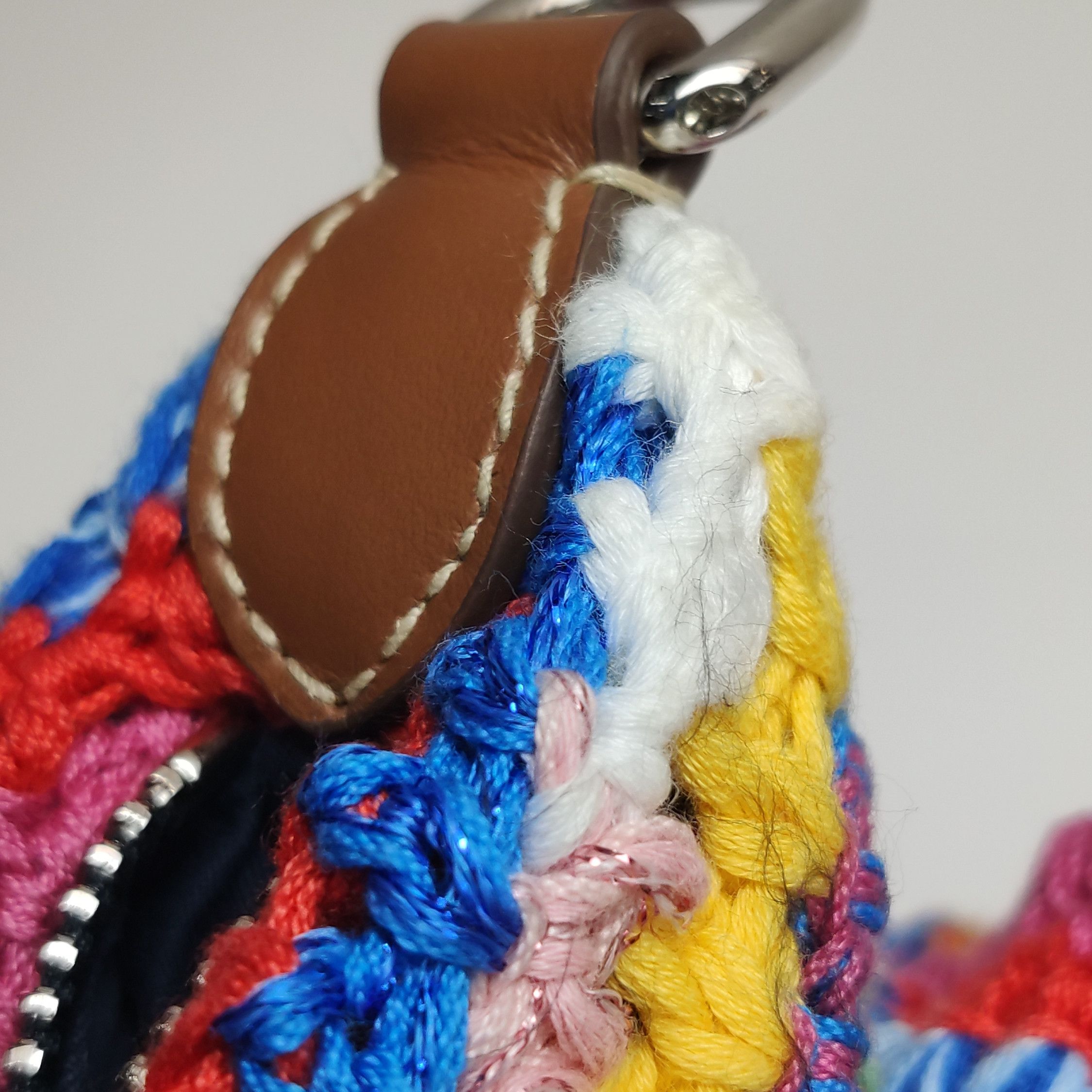 Miu Miu Miu Miu Multi-Color Crochet Handle Bag Size ONE SIZE - 11 Thumbnail
