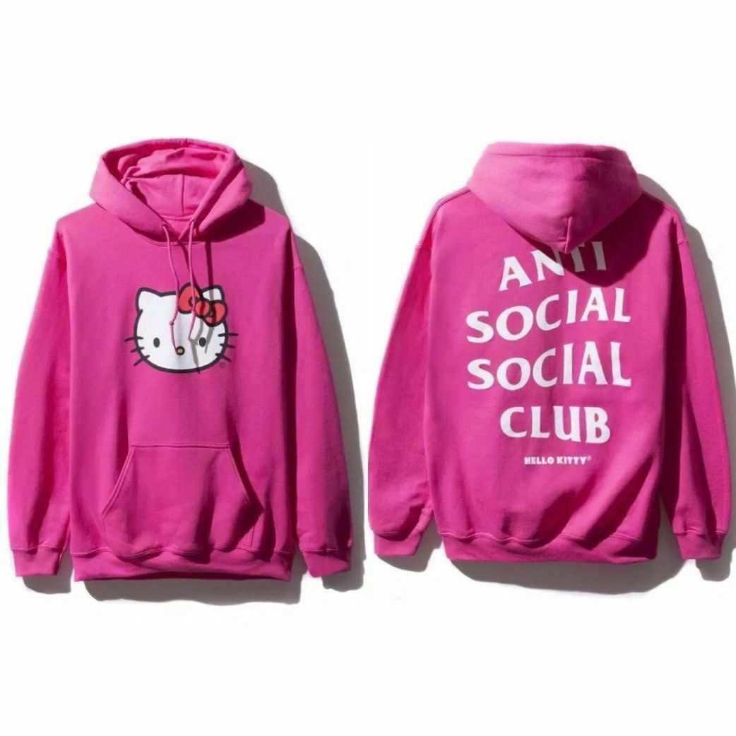 Anti Social Social Club Hello Kitty X Hoodie | Grailed