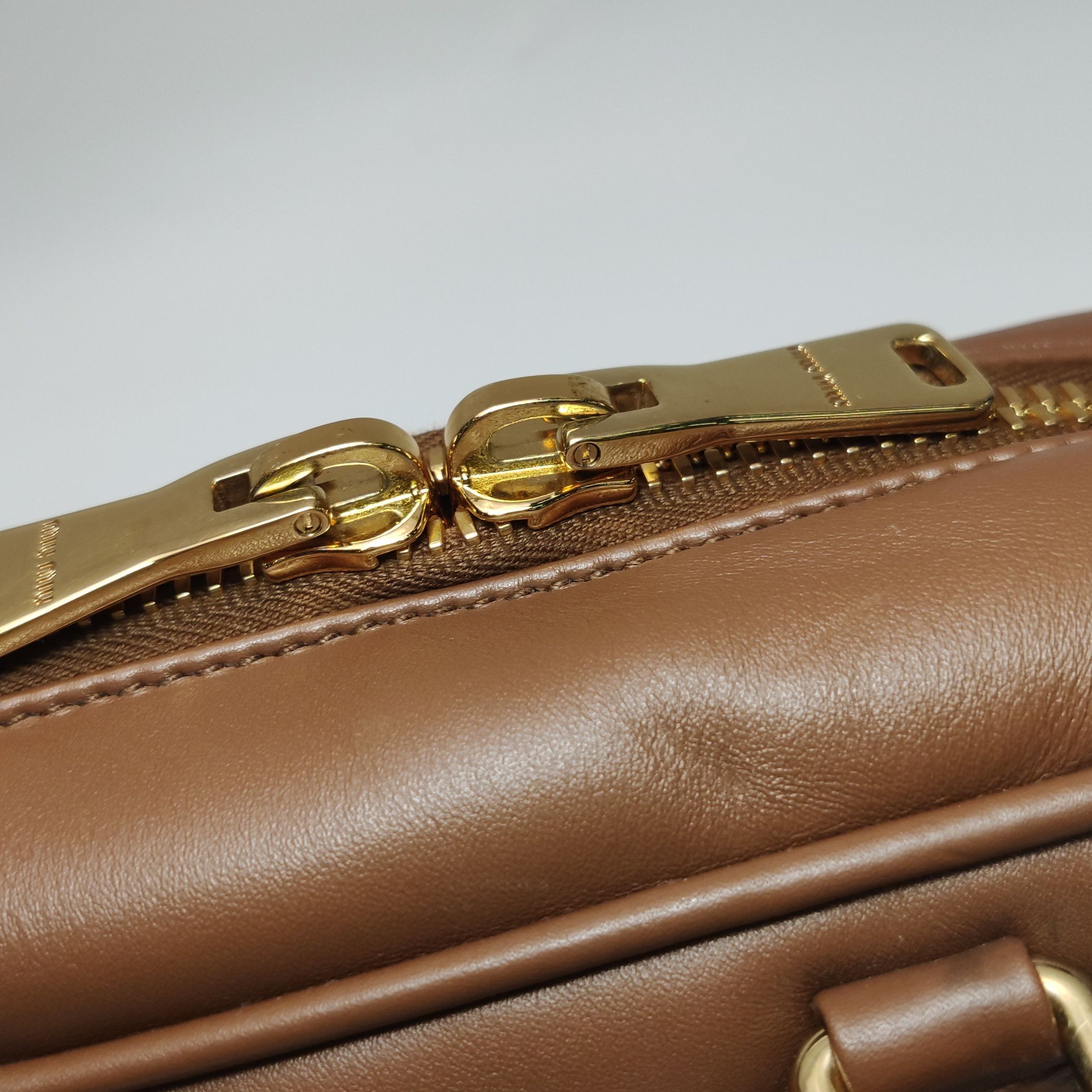 Miu Miu Miu Miu Arcadie Leather Top Handle Bag Size ONE SIZE - 8 Thumbnail