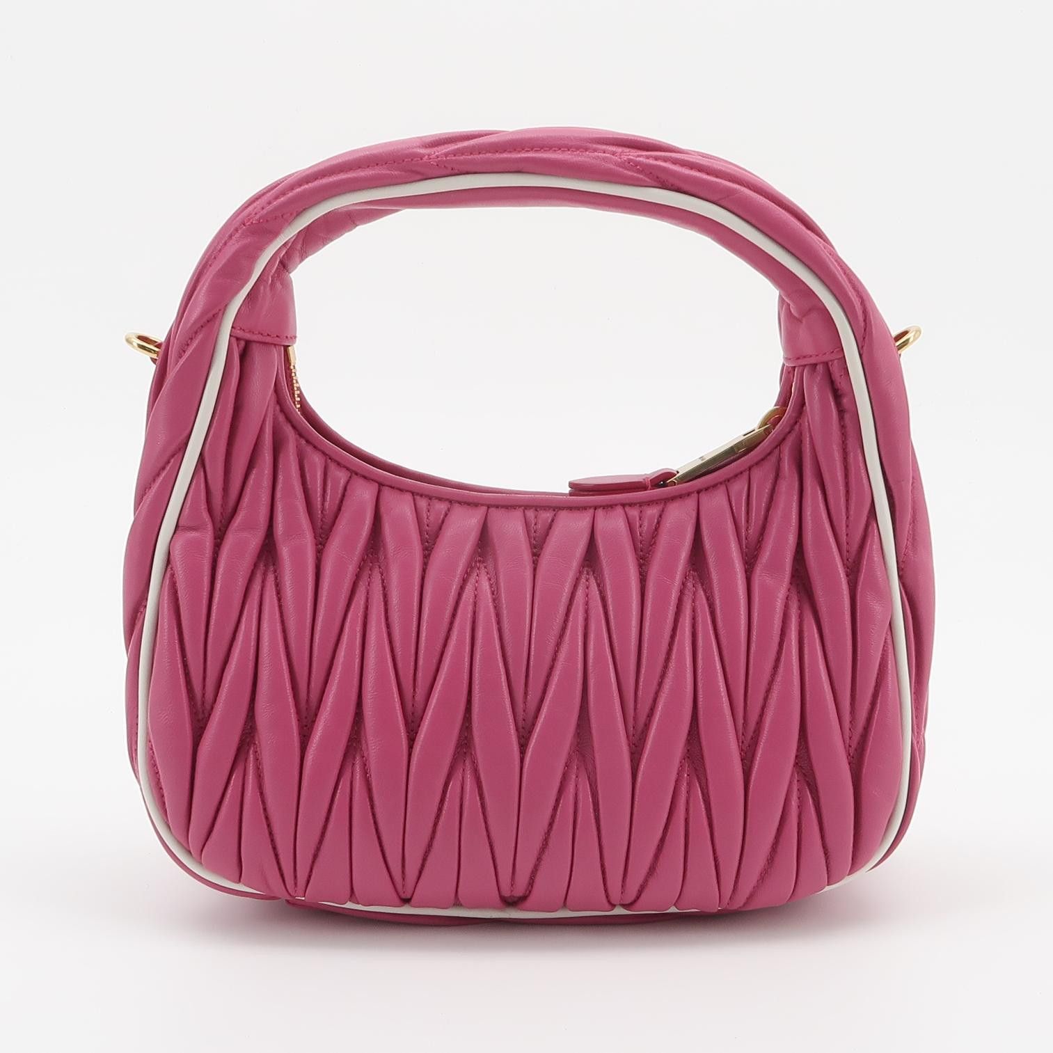 Miu Miu Miu Miu Wander Matelassé Leather Mini Bag Size ONE SIZE - 5 Thumbnail