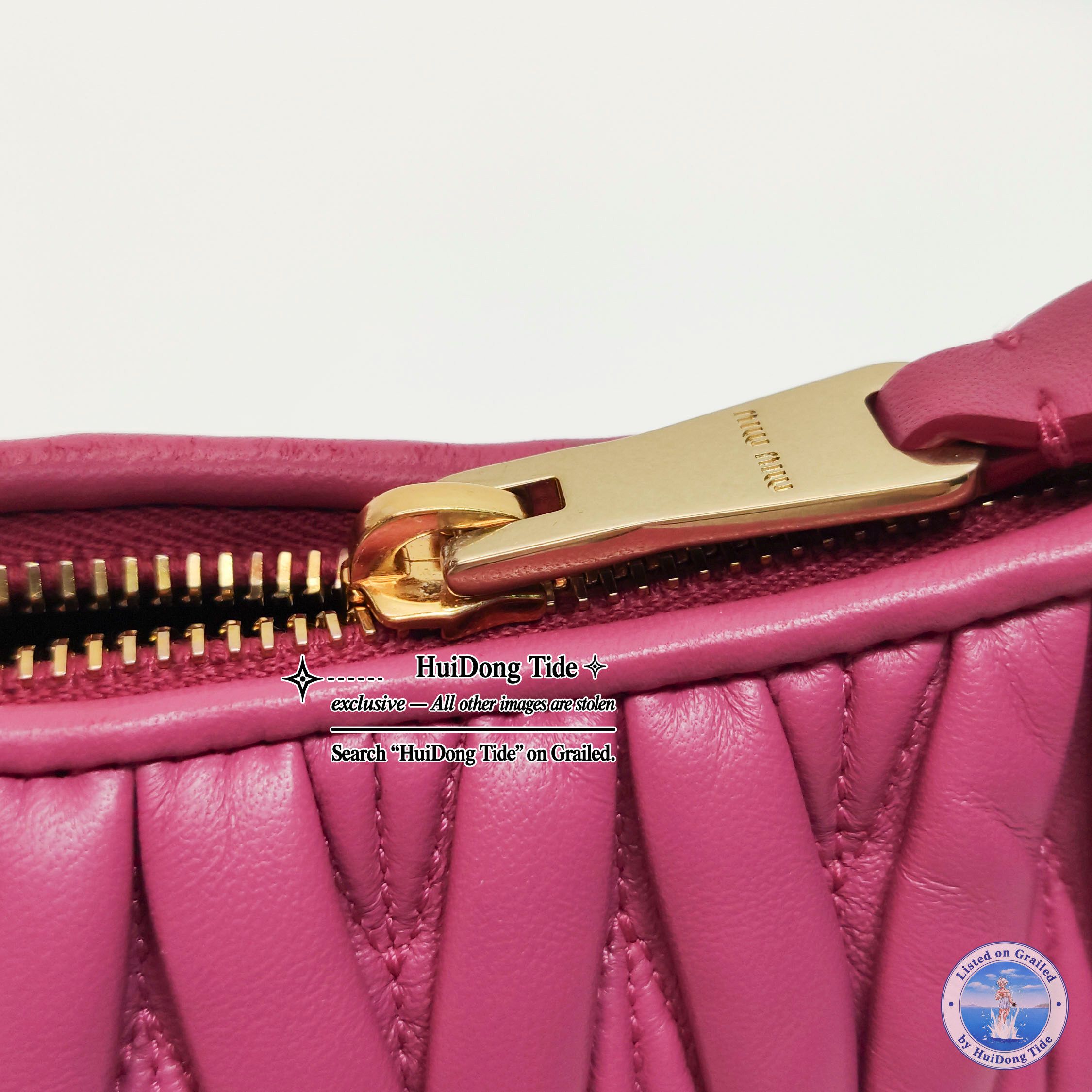 Miu Miu Miu Miu Wander Matelassé Leather Mini Bag Size ONE SIZE - 10 Thumbnail