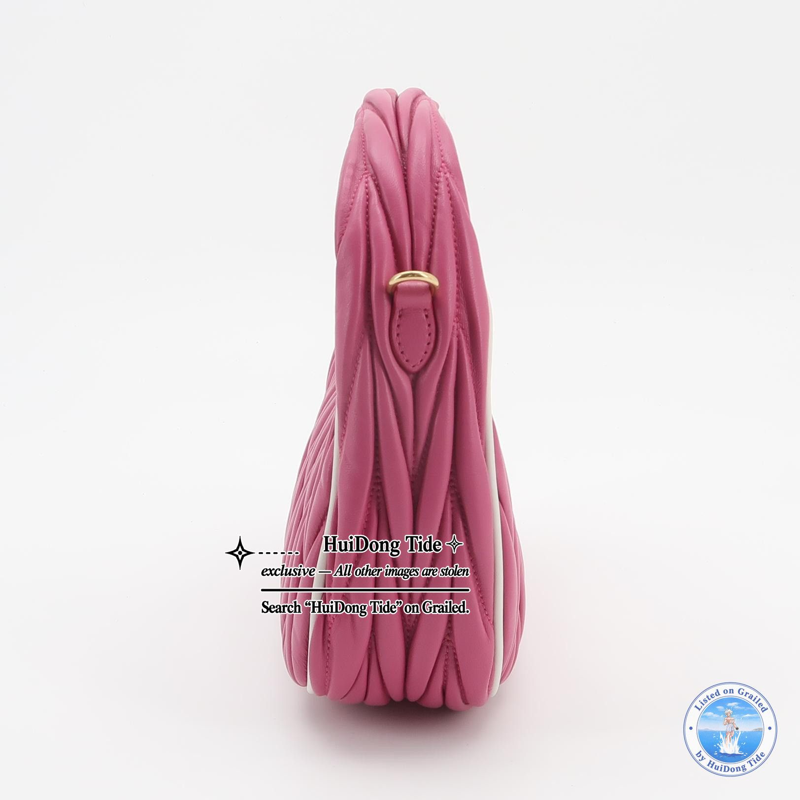 Miu Miu Miu Miu Wander Matelassé Leather Mini Bag Size ONE SIZE - 4 Thumbnail